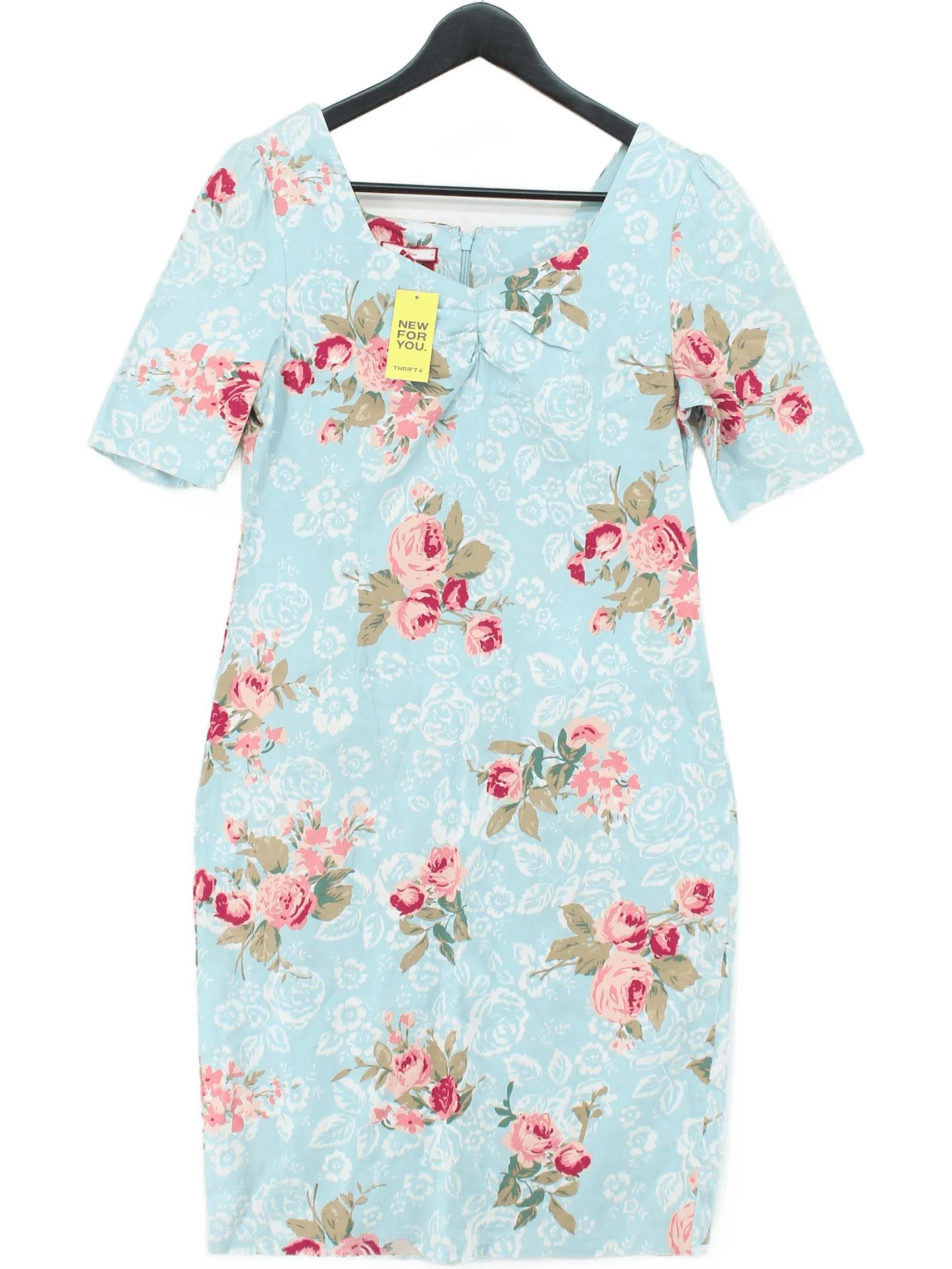 Joe Browns T-Shirt Midi Dress UK10 in Blue