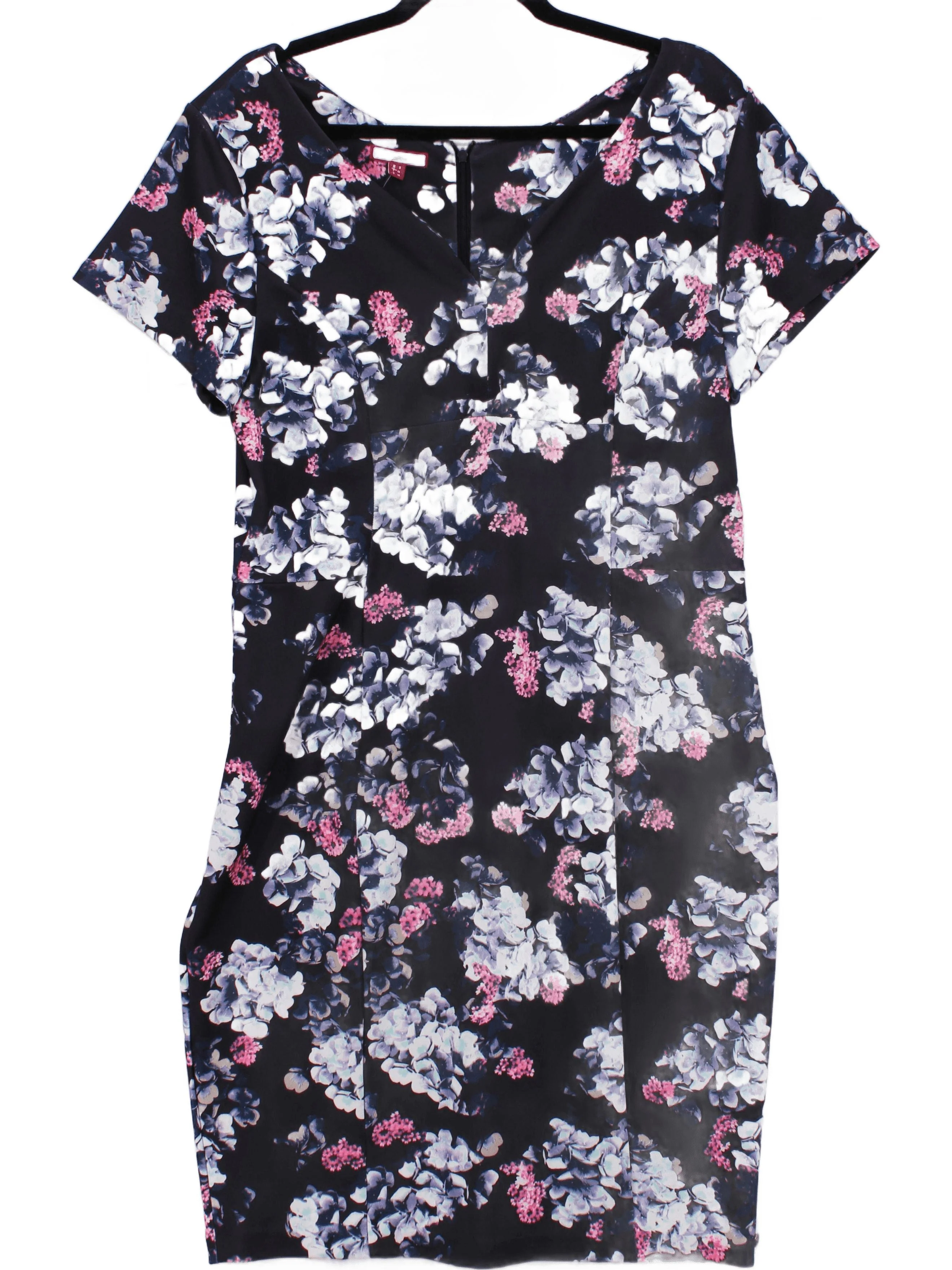 Joe Browns T-Shirt Midi Dress UK18 in Black