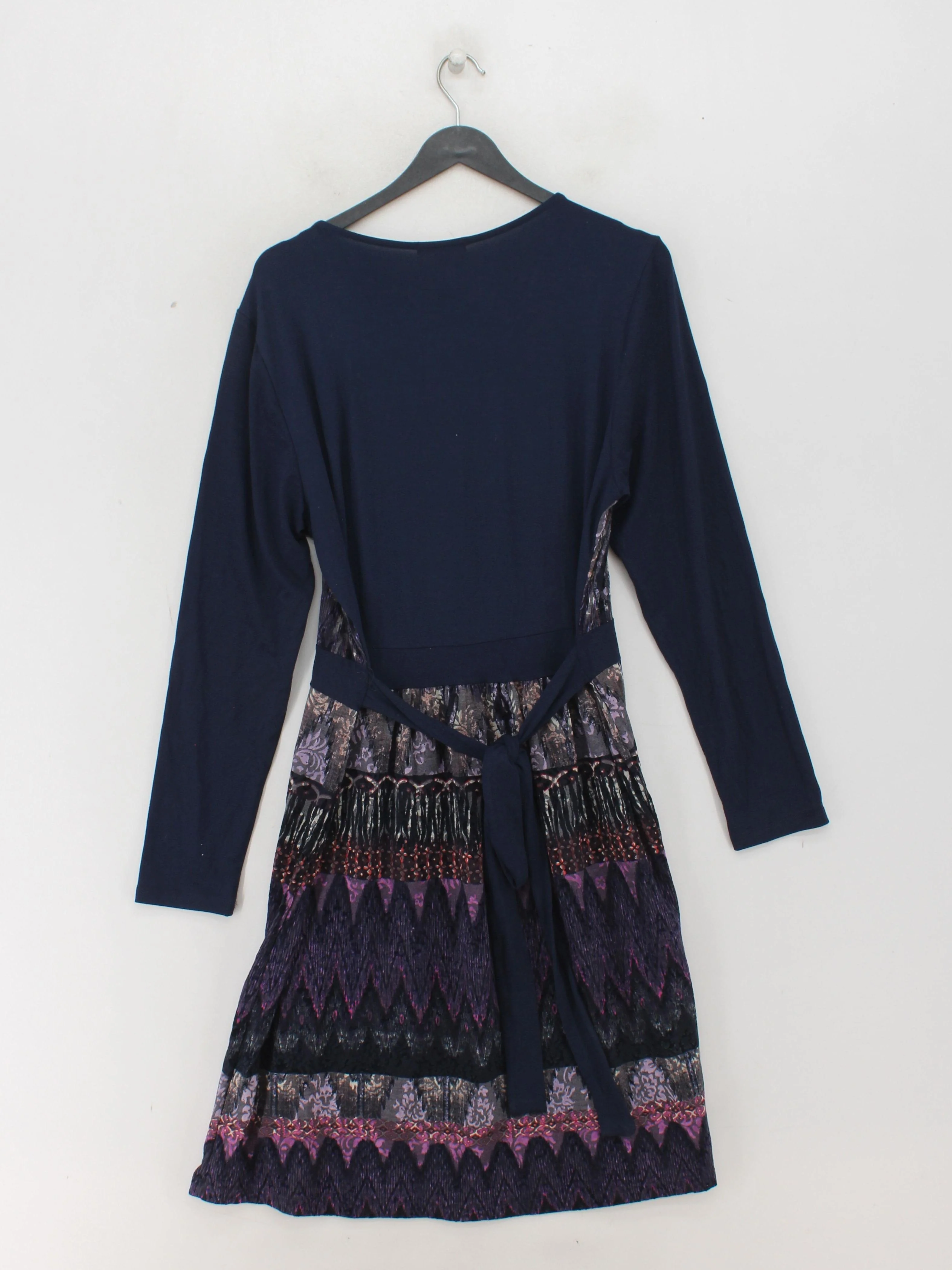 Joe Browns T-Shirt Mini Dress UK16 in Blue - Image 2