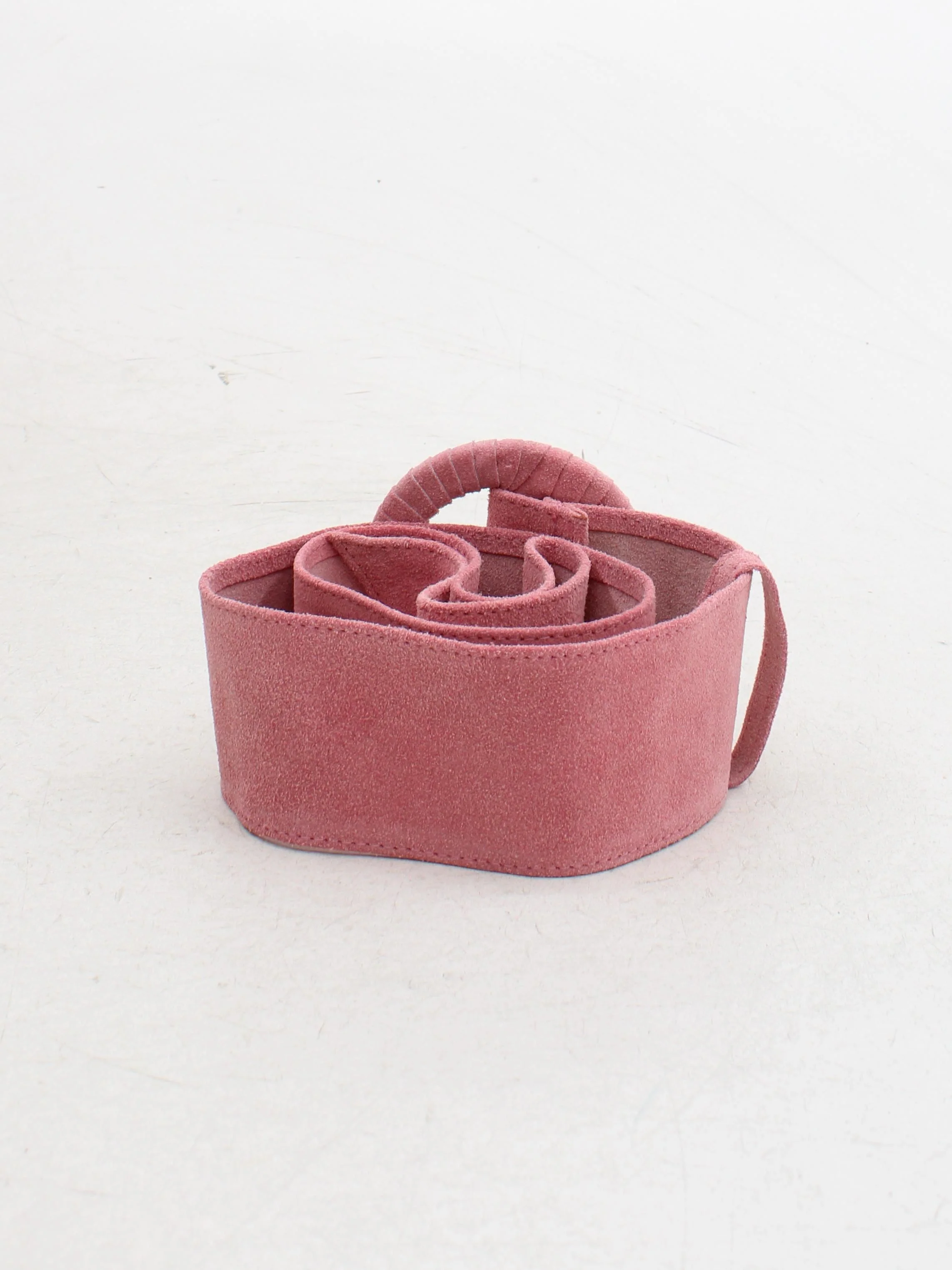 Joe Browns Women's Belt M Pink 100% Suede Basic Belt - Image 2