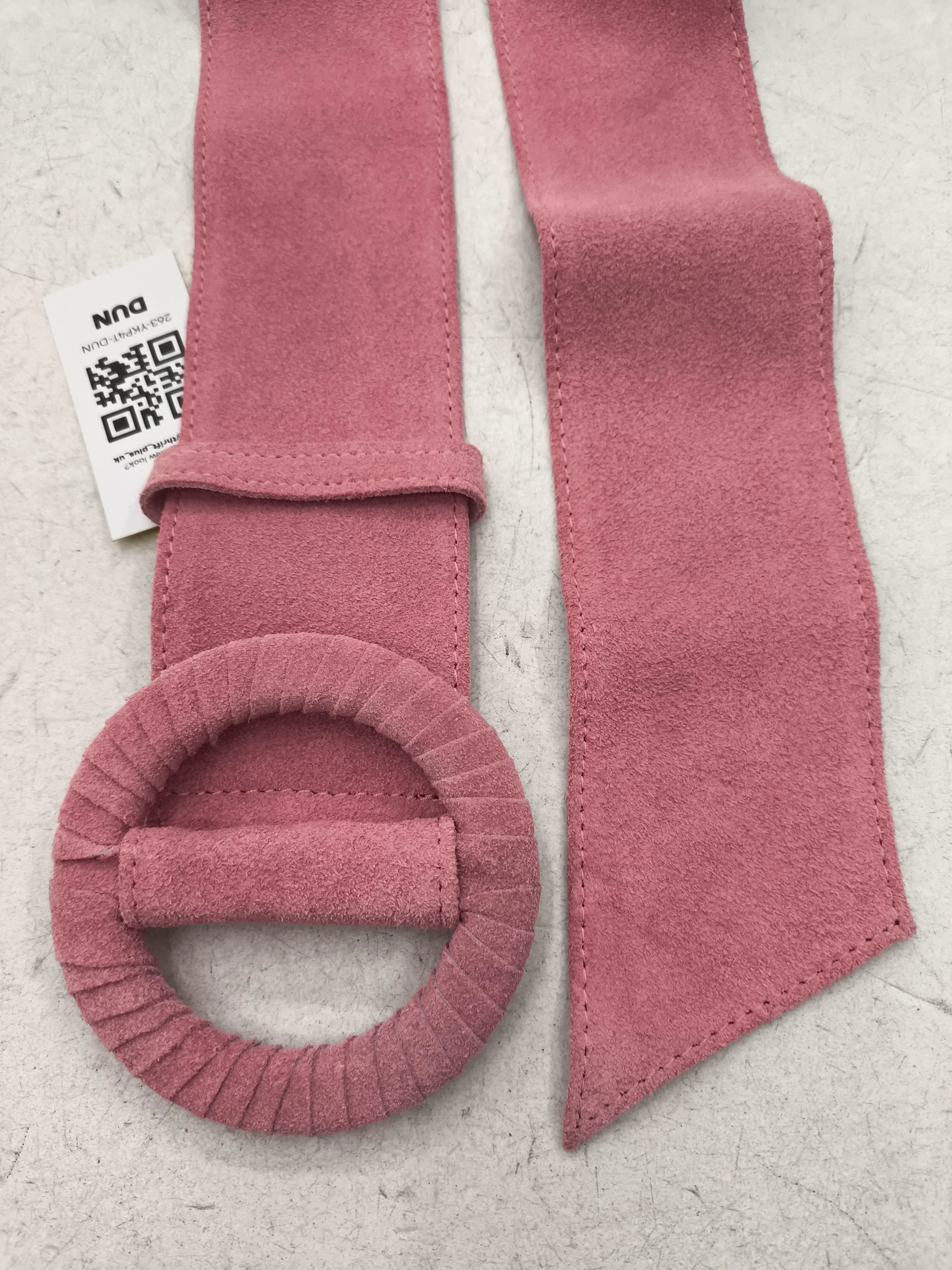 Joe Browns Women's Belt M Pink 100% Suede Basic Belt - Image 3