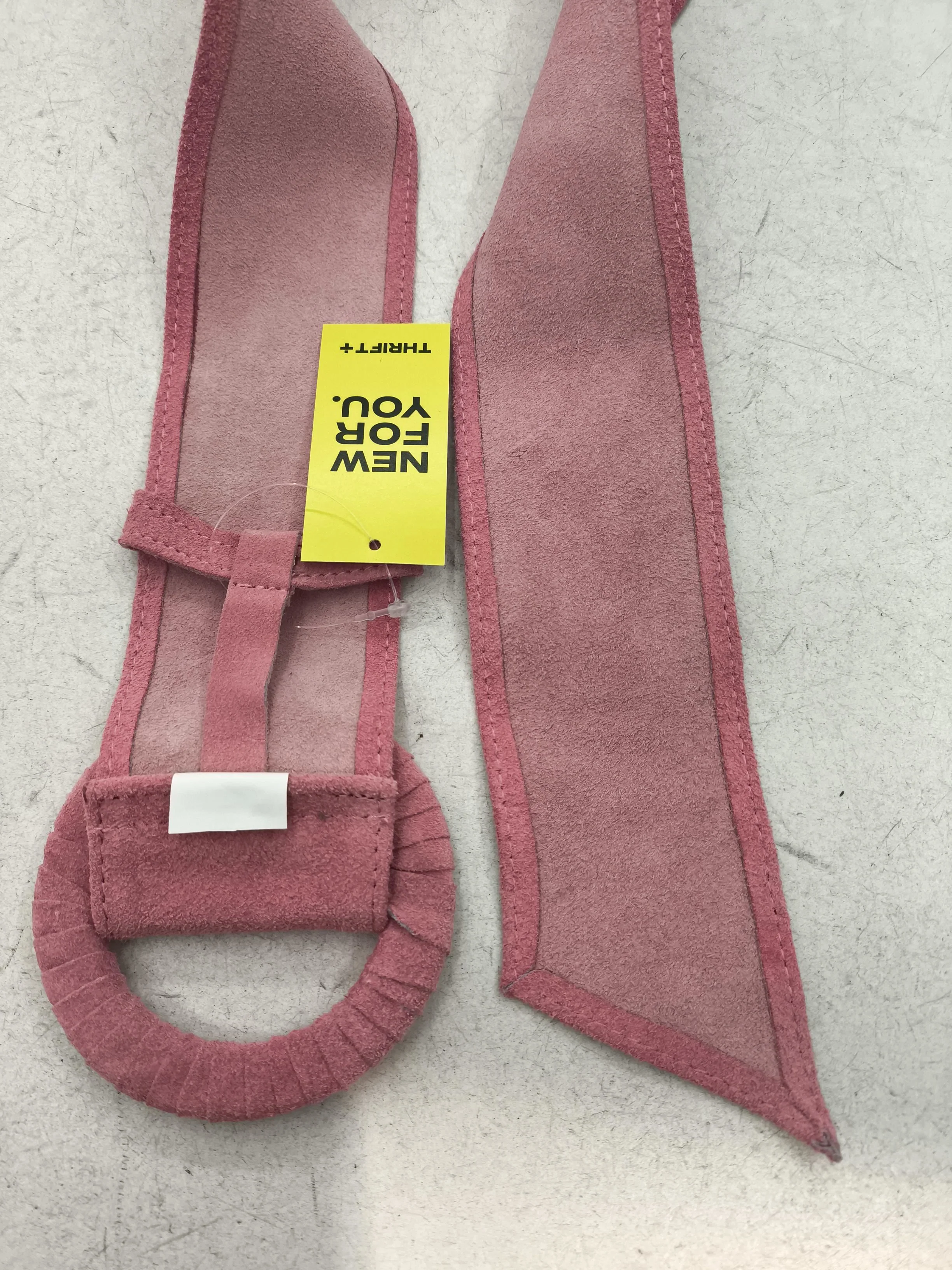 Joe Browns Women's Belt M Pink 100% Suede Basic Belt - Image 4