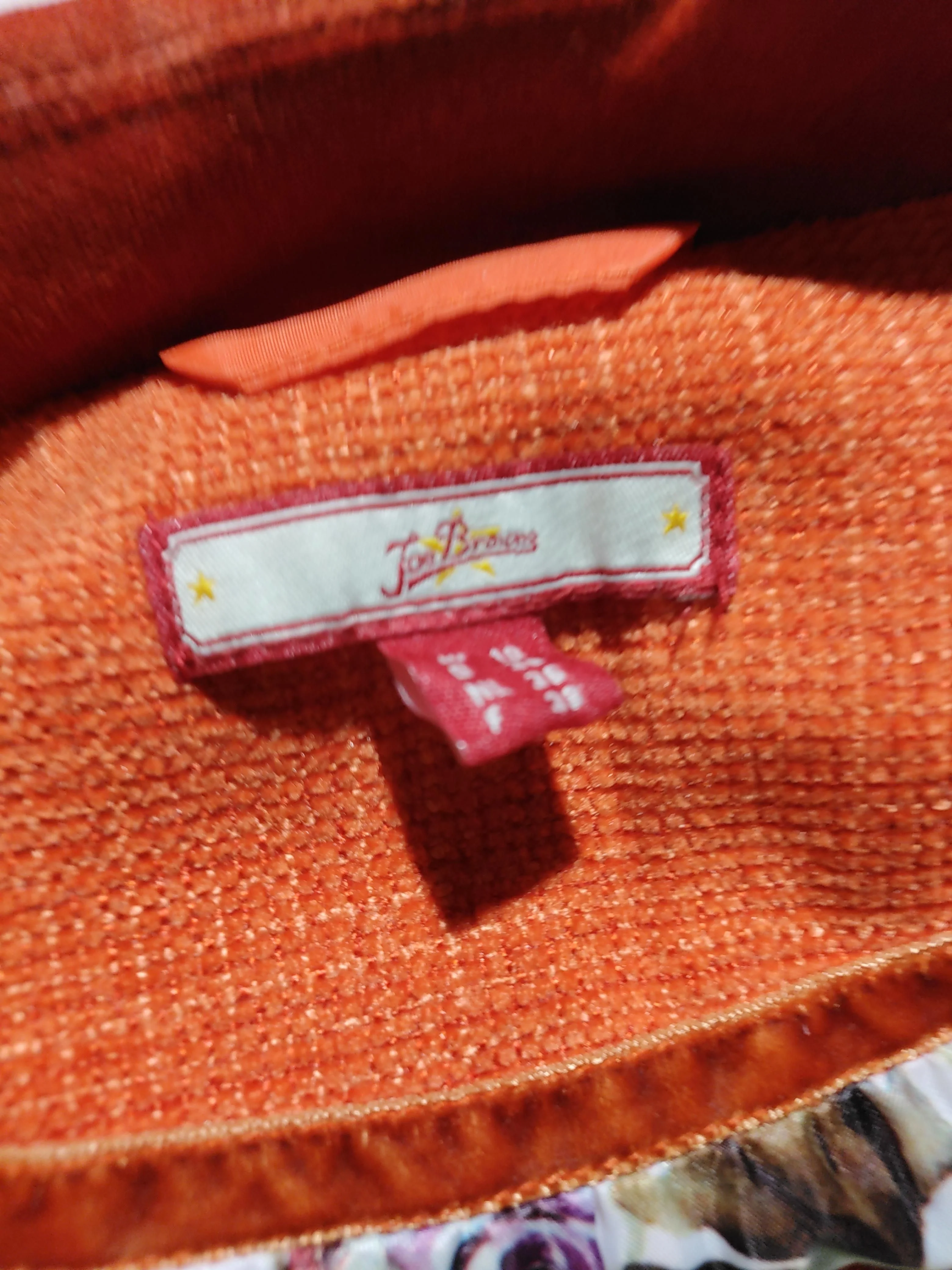 Joe Browns Women's Blazer UK 10 Orange 100% Other Overcoat - Image 5