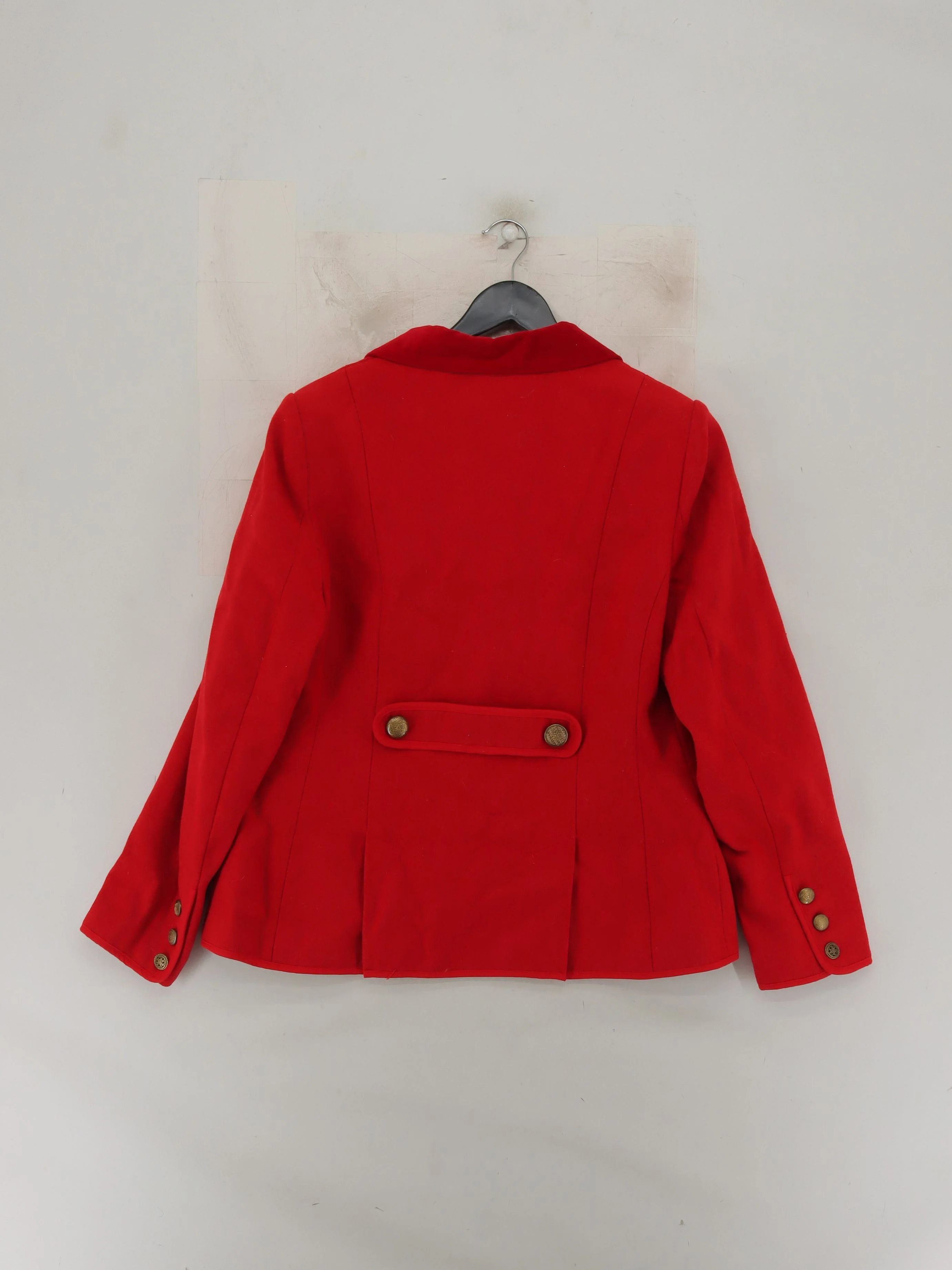 Joe Browns Women's Blazer UK 16 Red Polyester with Acrylic, Wool Overcoat - Image 2
