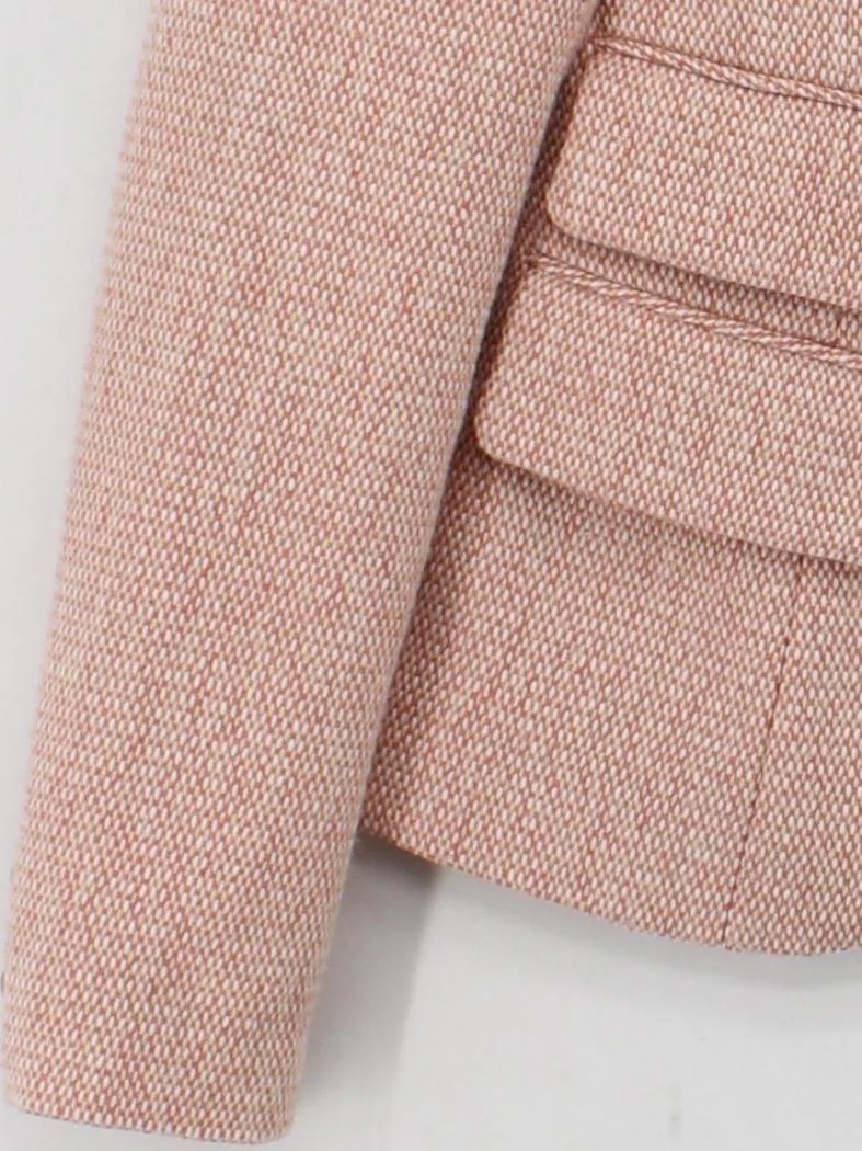 Joe Browns Women's Blazer UK 8 Pink Polyester - Image 4
