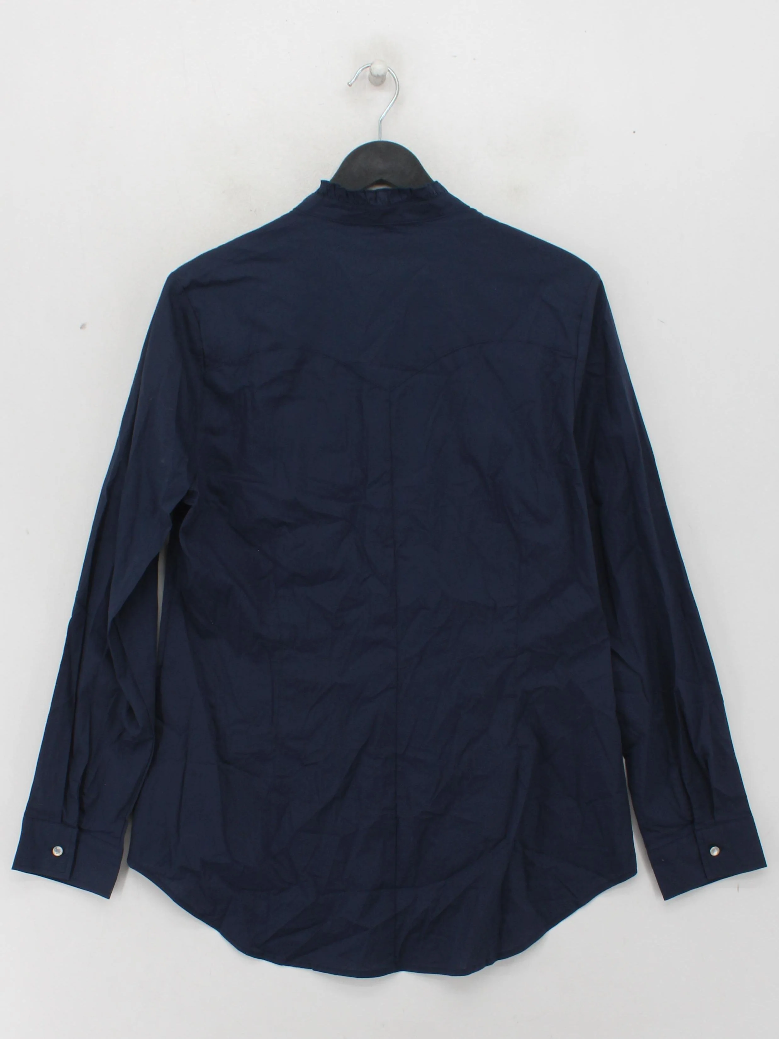 Joe Browns Women's Blouse UK 16 Blue Cotton with Elastane Basic - Image 2
