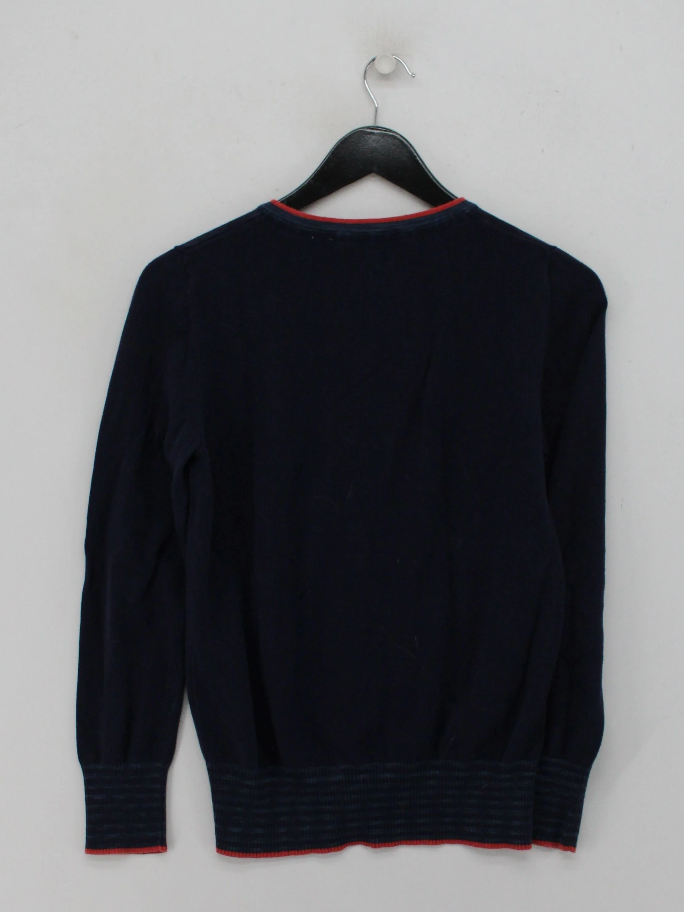 Joe Browns Women's Cardigan UK 12 Blue 100% Cotton Round Neck Cardigan - Image 2