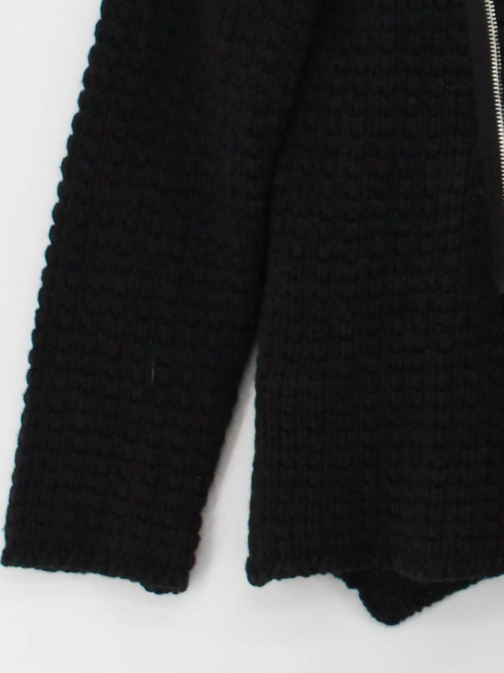 Joe Browns Women's Cardigan UK 14 Black Acrylic with Wool Collared Cardigan - Image 4