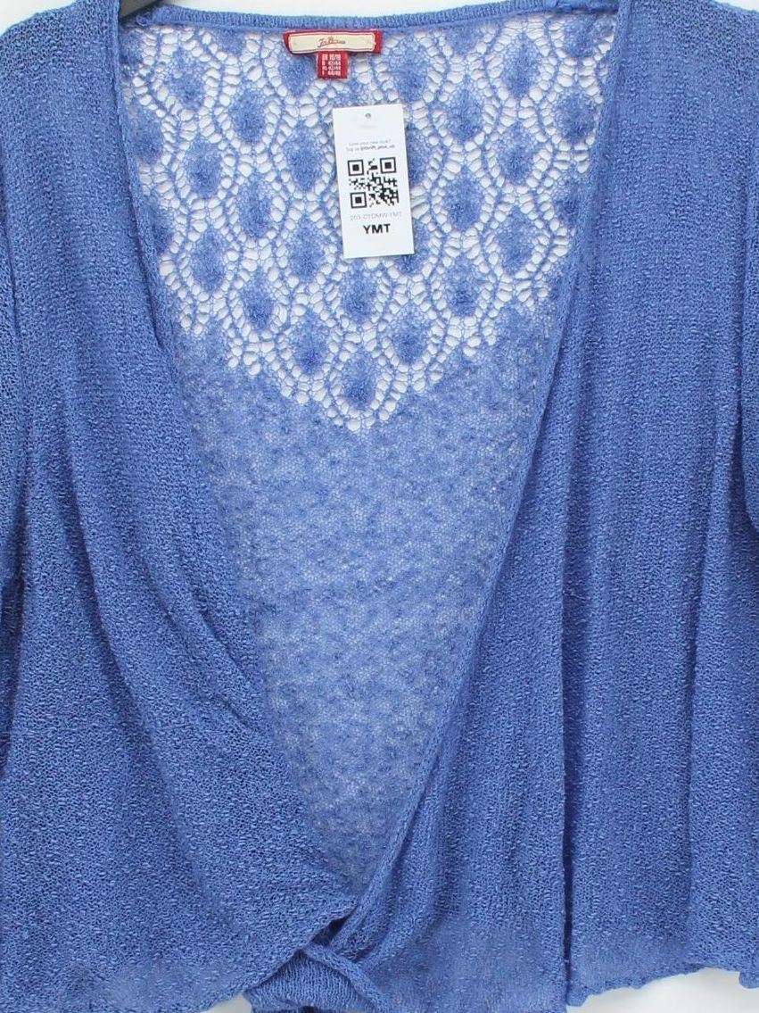 Joe Browns Women's Cardigan UK 16 Blue 100% Other V-Neck Cardigan - Image 3