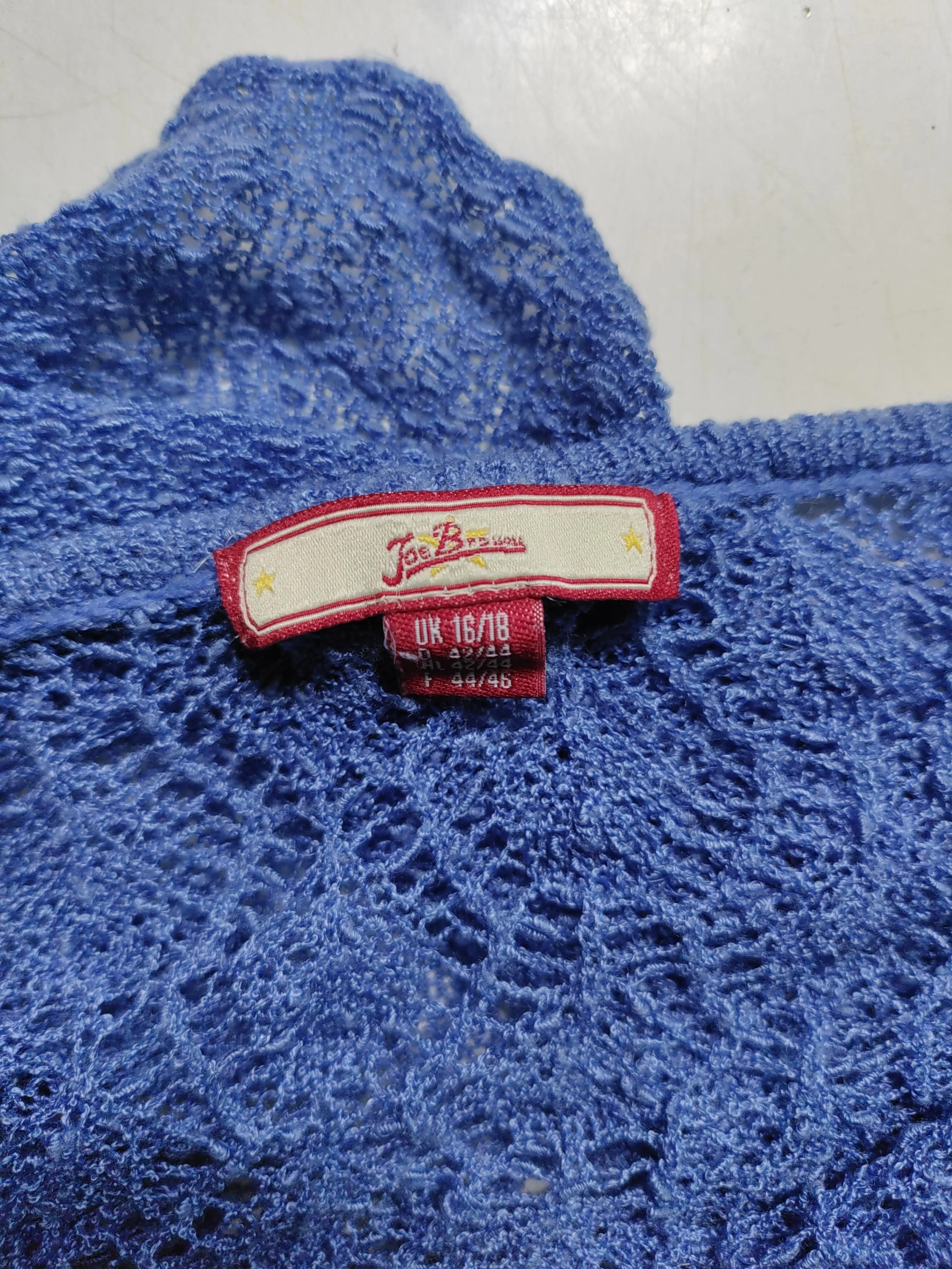 Joe Browns Women's Cardigan UK 16 Blue 100% Other V-Neck Cardigan - Image 5