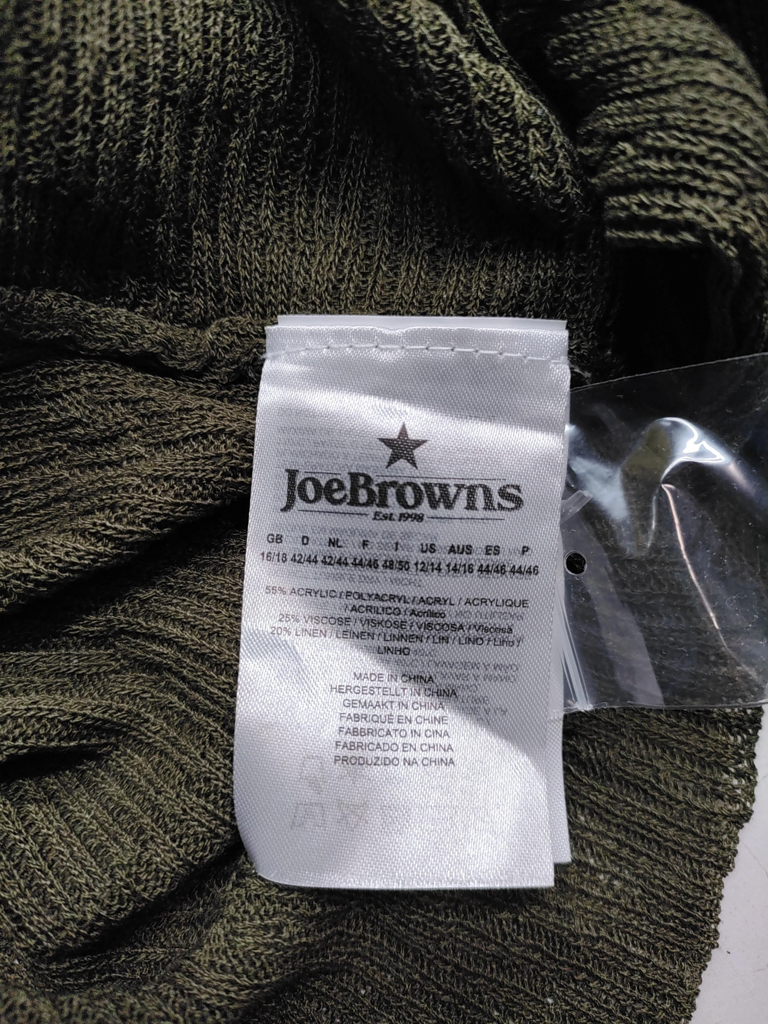 Joe Browns Women's Cardigan UK 16 Green Acrylic - Image 6