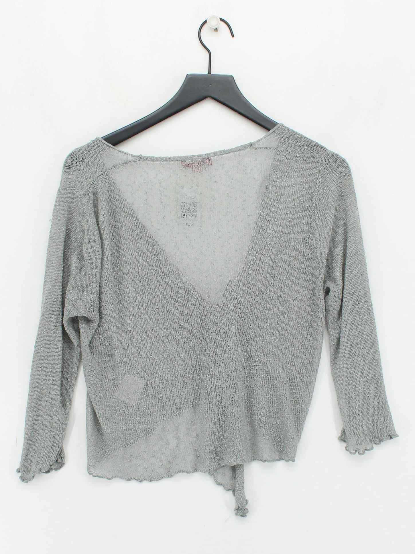 Joe Browns Women's Cardigan UK 16 Grey 100% Other V-Neck Cardigan - Image 2