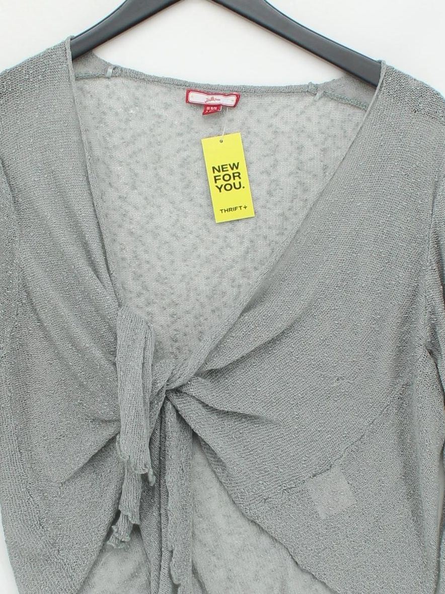 Joe Browns Women's Cardigan UK 16 Grey 100% Other V-Neck Cardigan - Image 3