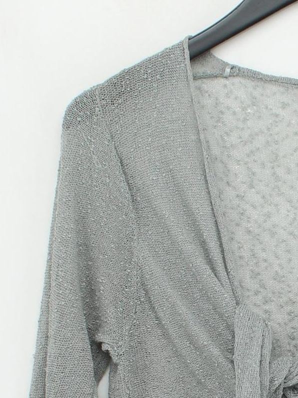 Joe Browns Women's Cardigan UK 16 Grey 100% Other V-Neck Cardigan - Image 4