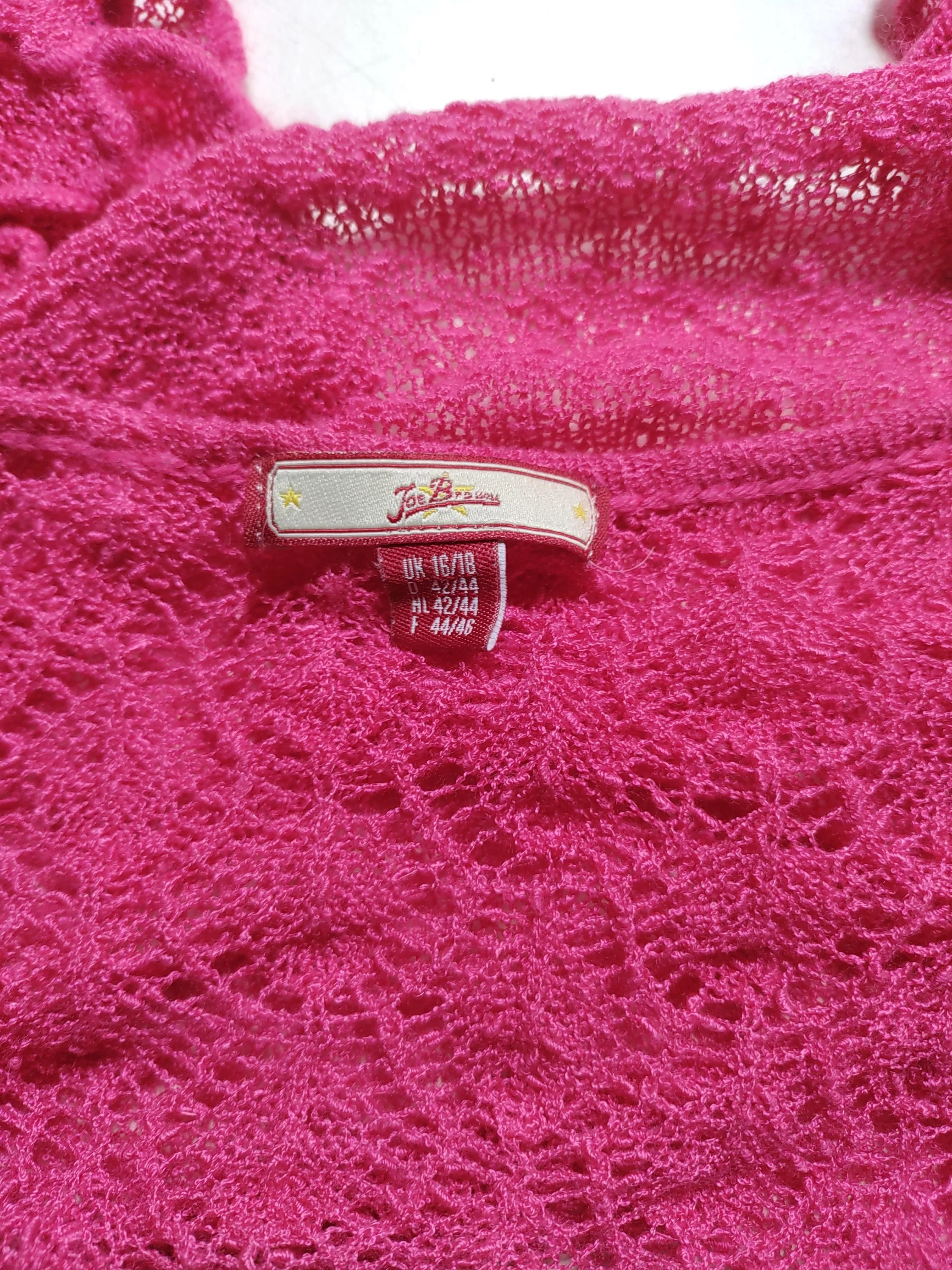 Joe Browns Women's Cardigan UK 16 Pink 100% Other V-Neck Cardigan - Image 5