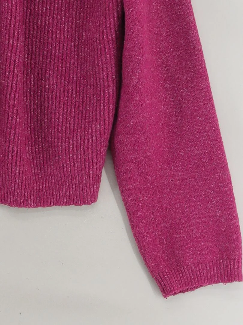Joe Browns Women's Cardigan UK 16 Pink Acrylic - Image 4
