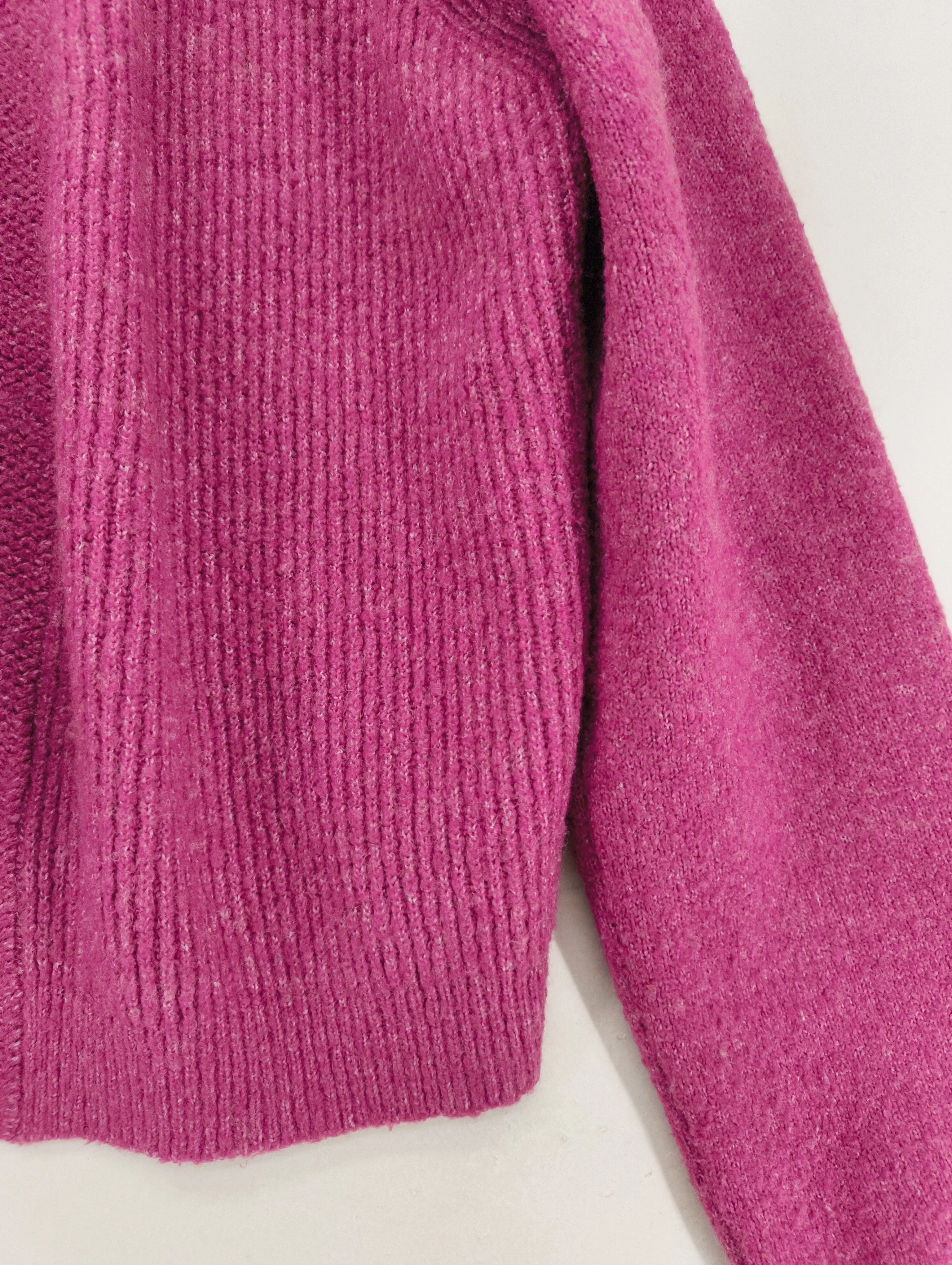 Joe Browns Women's Cardigan UK 16 Pink Acrylic - Image 5