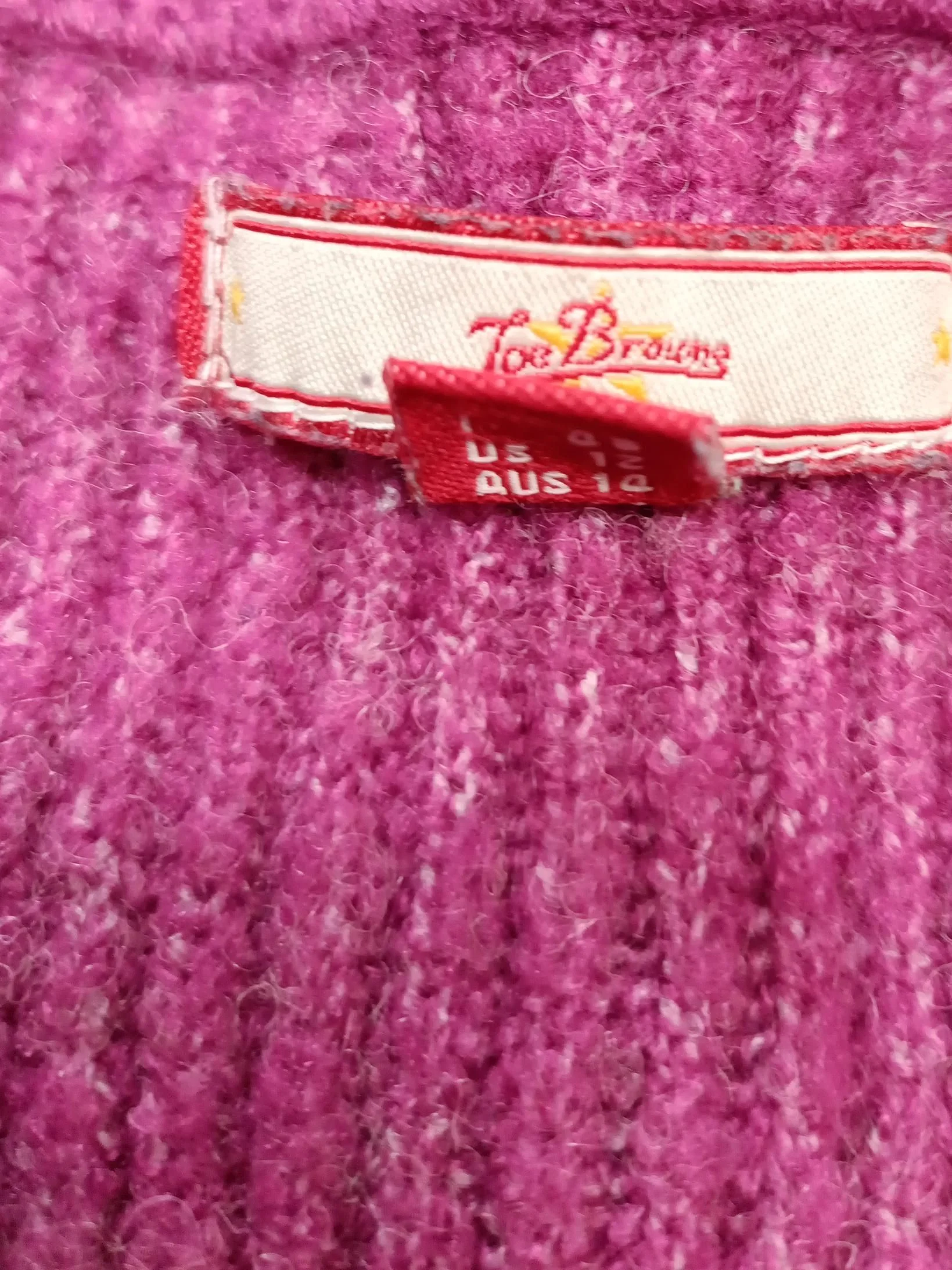 Joe Browns Women's Cardigan UK 16 Pink Acrylic - Image 6