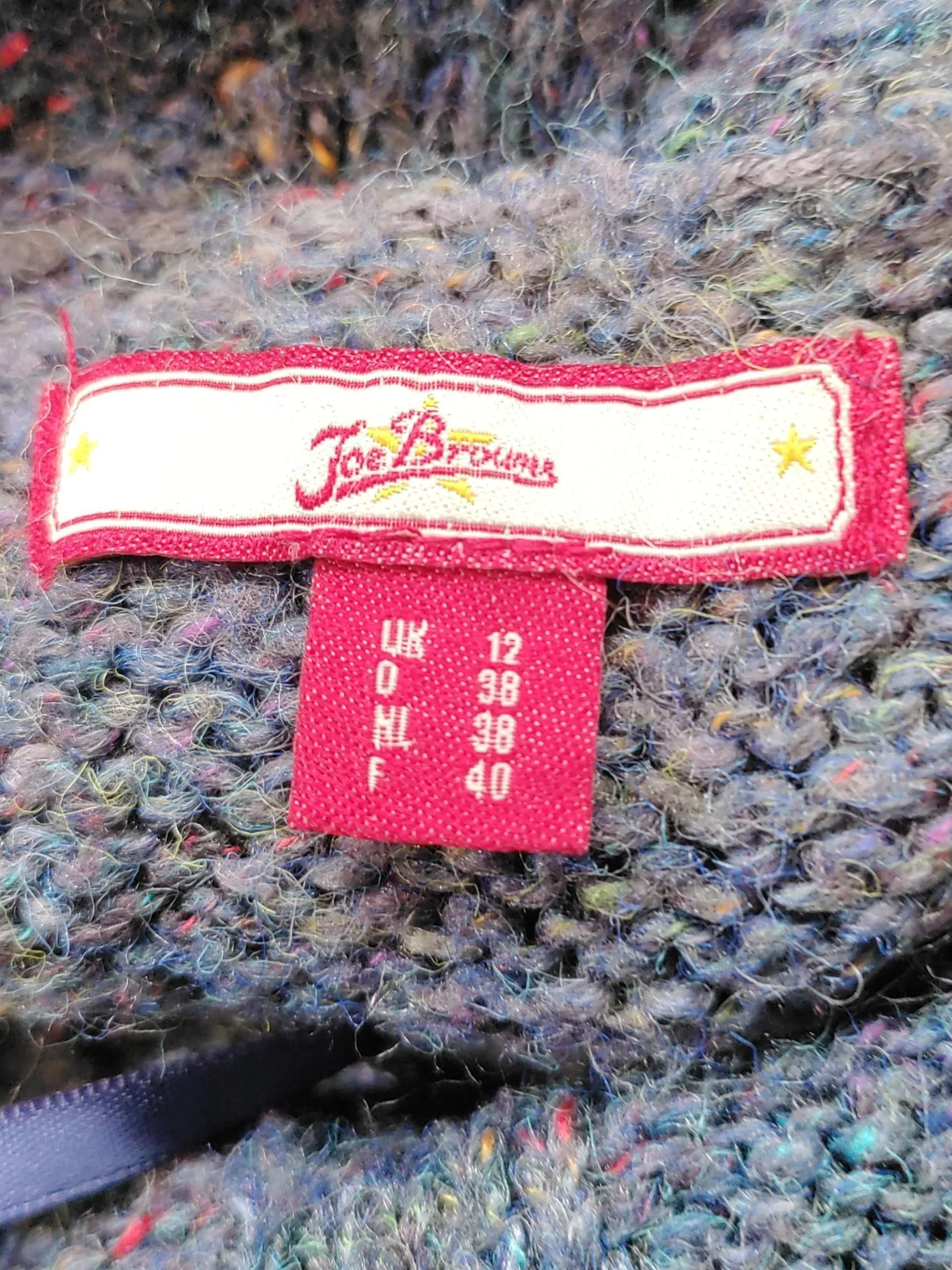 Joe Browns Women's Jumper UK 12 Blue Polyester with Acrylic, Wool Pullover - Image 5