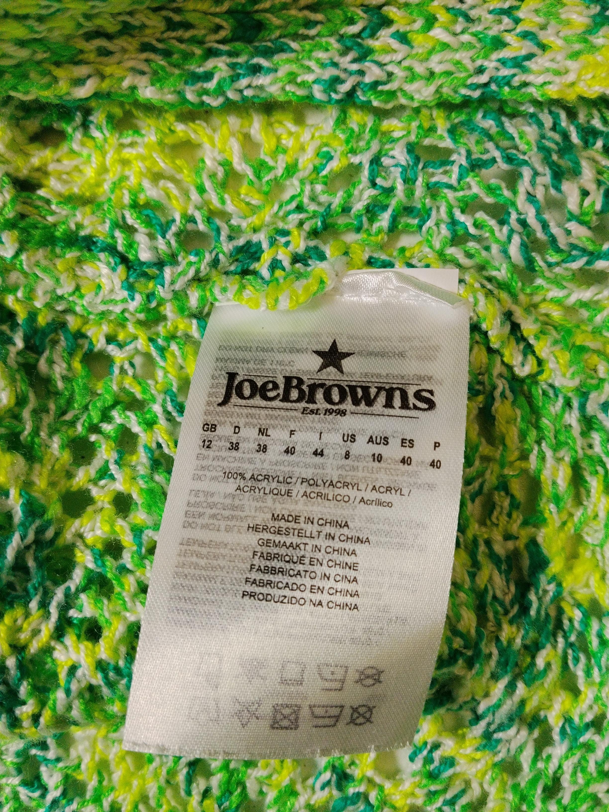 Joe Browns Women's Jumper UK 12 Multi 100% Acrylic V-Neck Pullover - Image 6