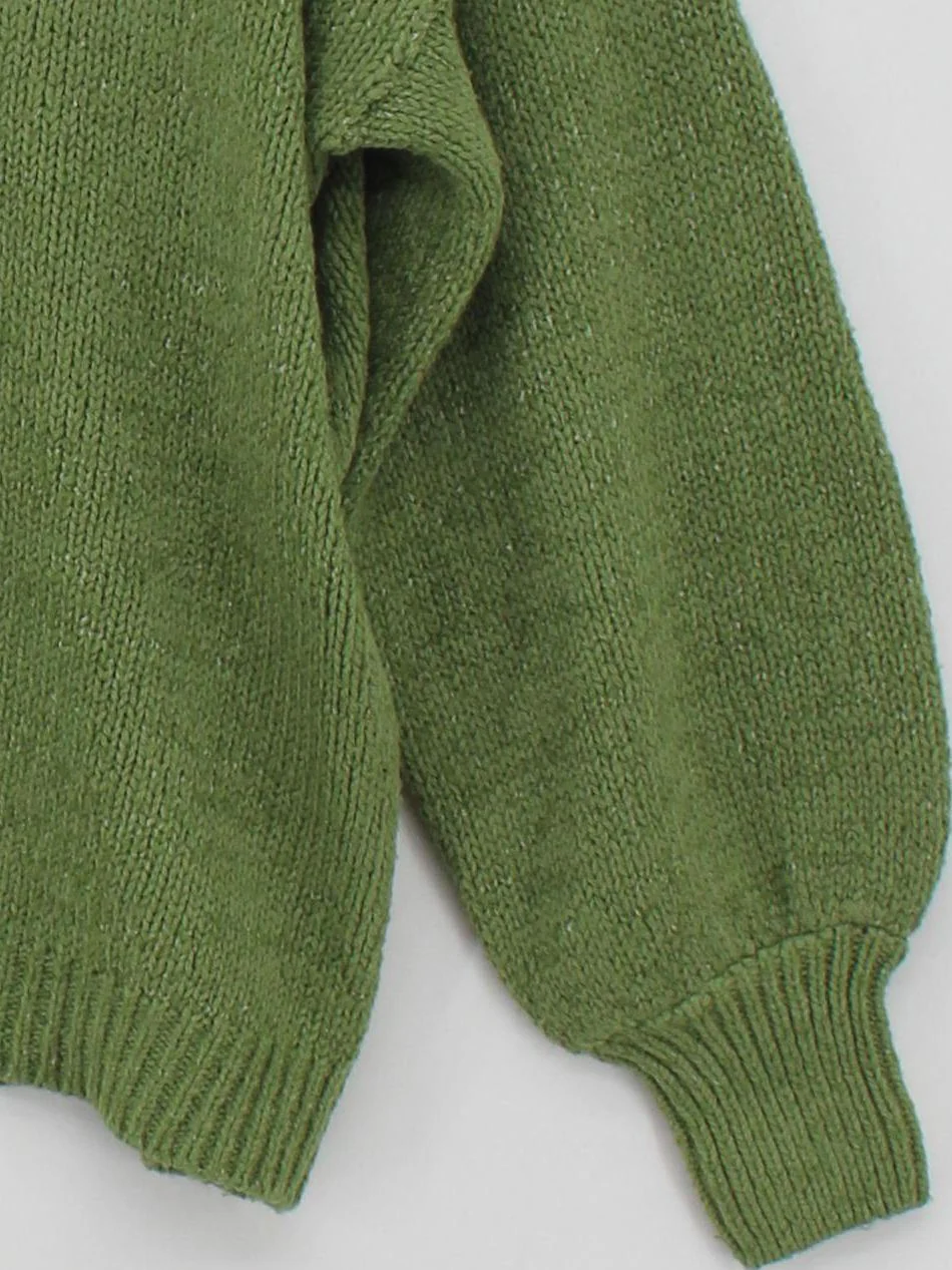 Joe Browns Women's Jumper UK 16 Green Acrylic with Polyester, Elastane Pullover - Image 4