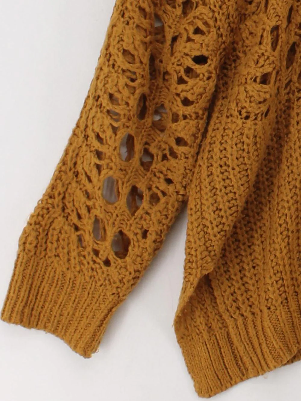 Joe Browns Women's Jumper UK 16 Tan Acrylic with Polyamide Round Neck Pullover - Image 4