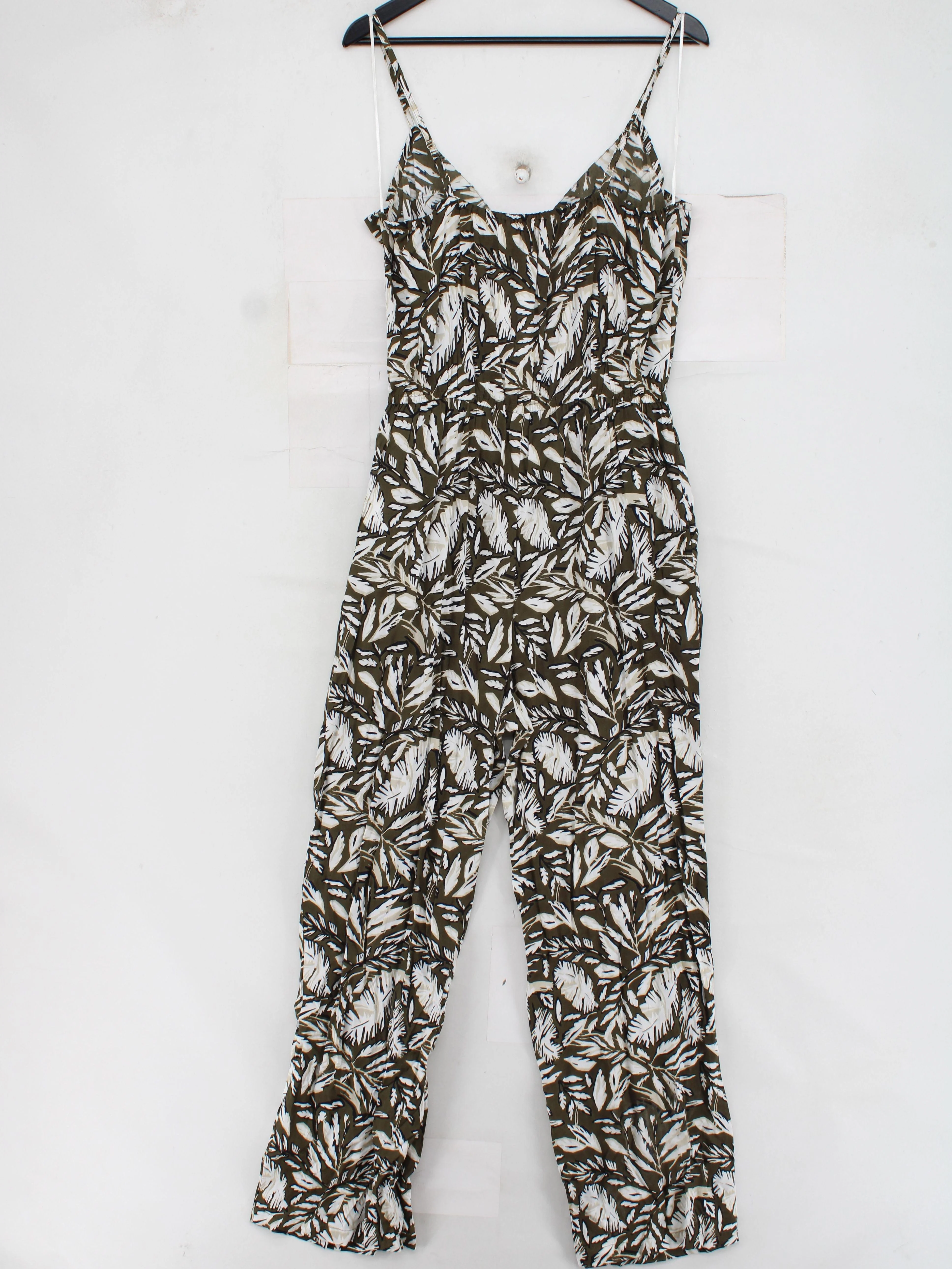 Joe Browns Women's Jumpsuit UK 12 Multi Floral 100% Viscose Wide-Leg Jumpsuit - Image 2