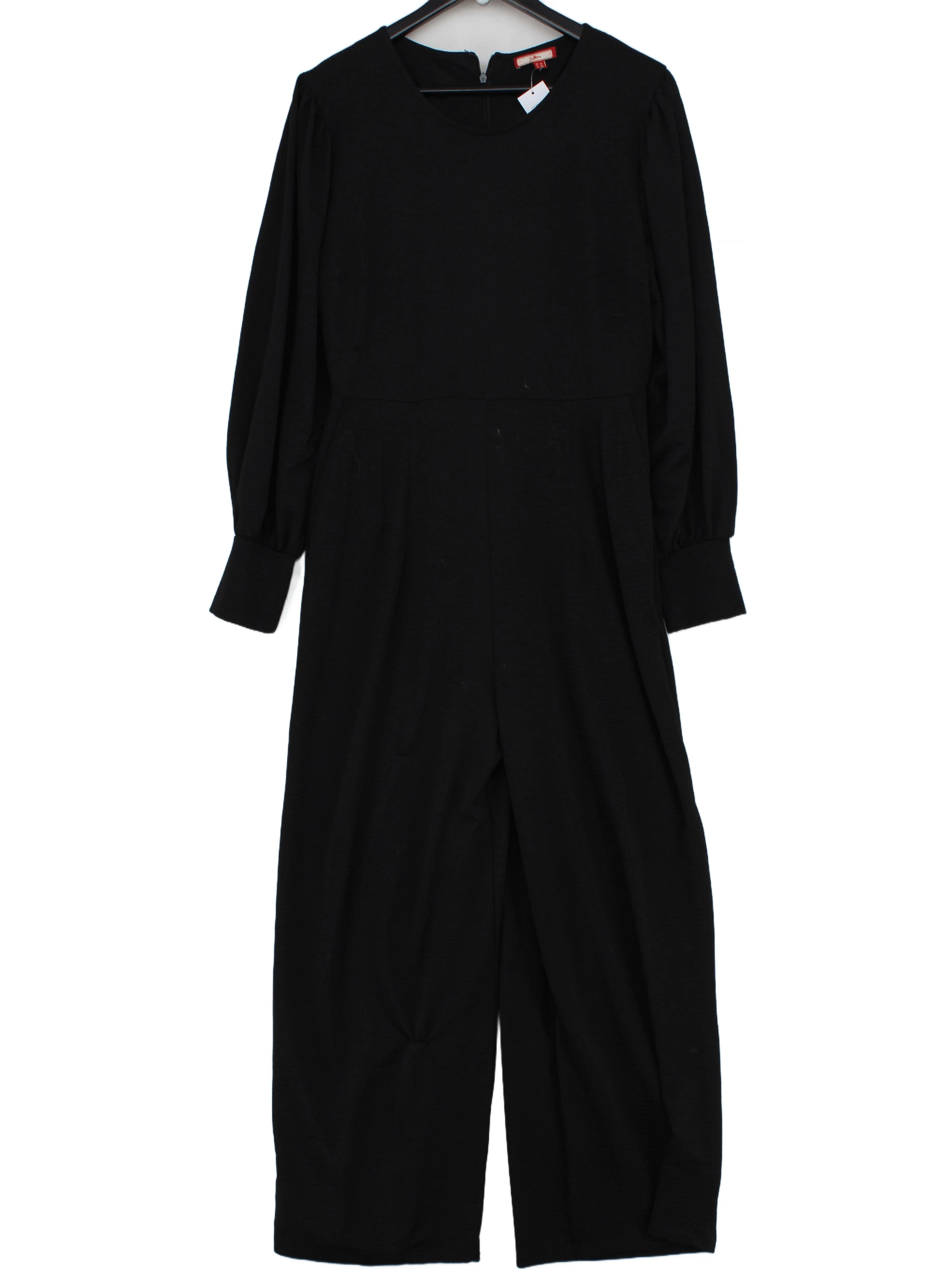 Joe Browns Women's Jumpsuit UK 14 Black Polyester with Elastane Jumpsuit