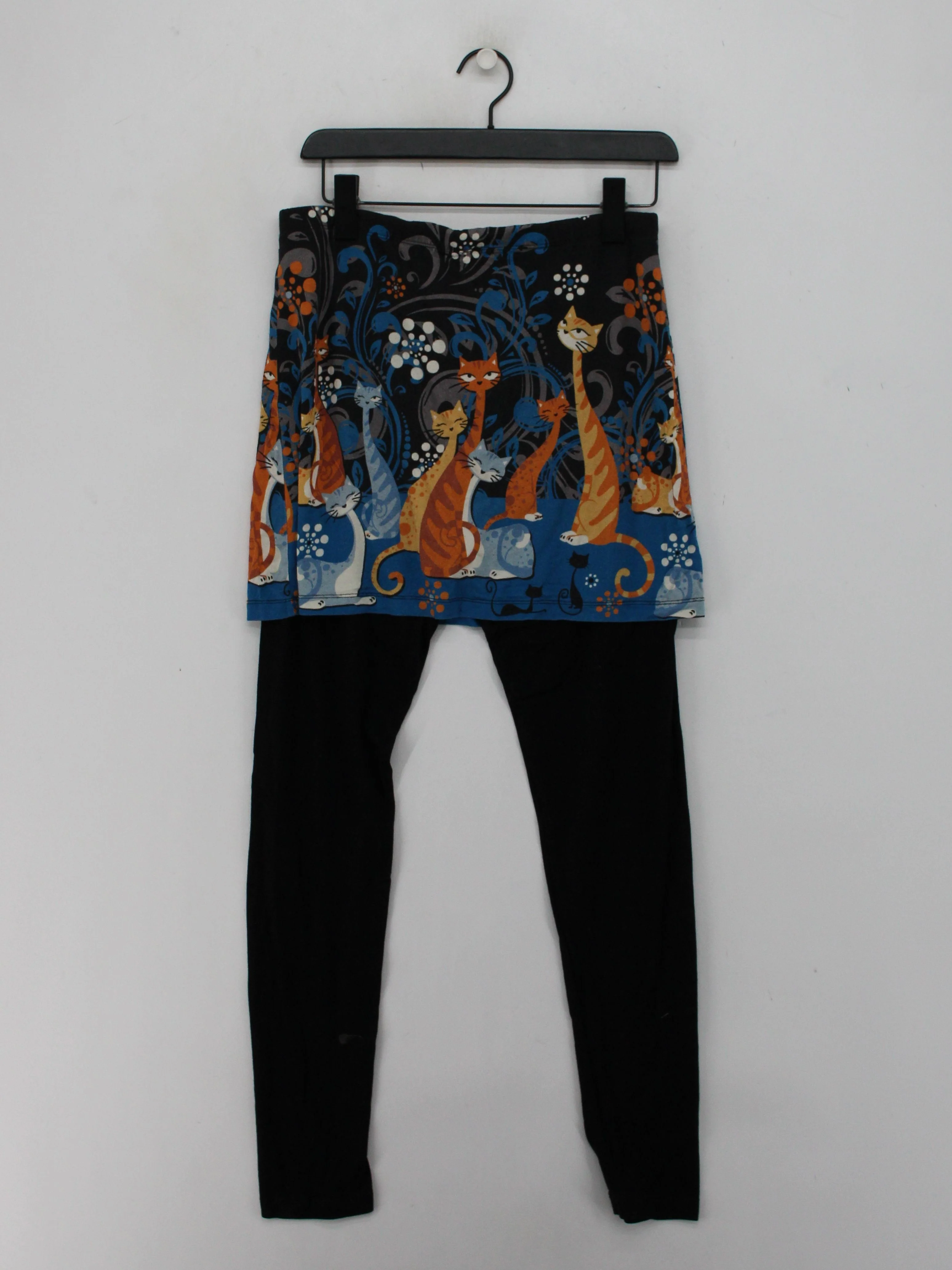 Joe Browns Women's Leggings UK 12 Multi Viscose with Elastane Full length - Image 2
