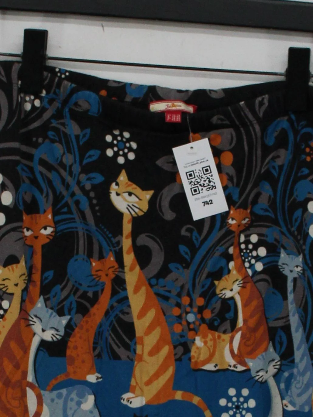 Joe Browns Women's Leggings UK 12 Multi Viscose with Elastane Full length - Image 3