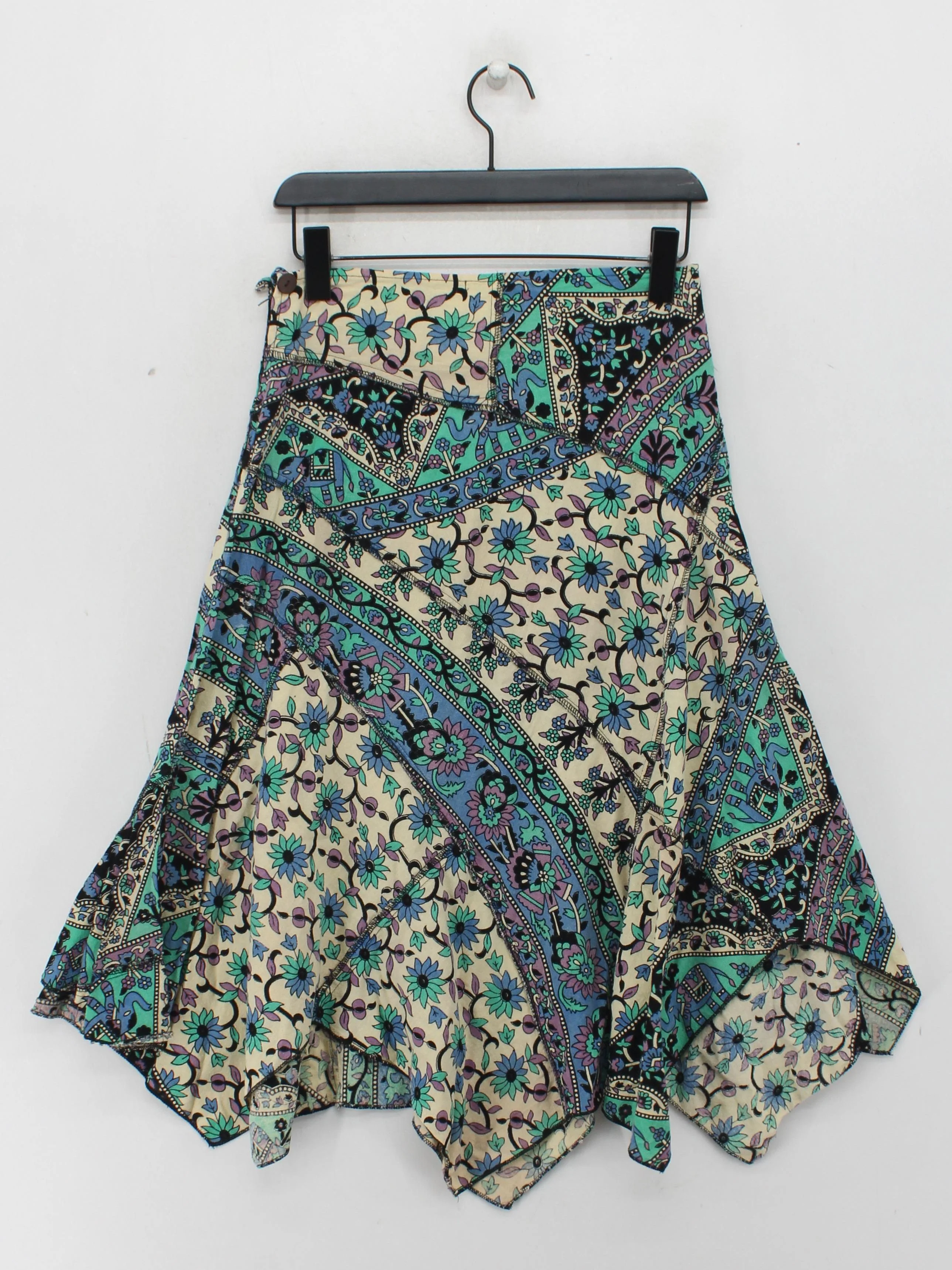 Joe Browns Women's Midi Skirt S Multi Floral 100% Cotton Midi A-Line - Image 2