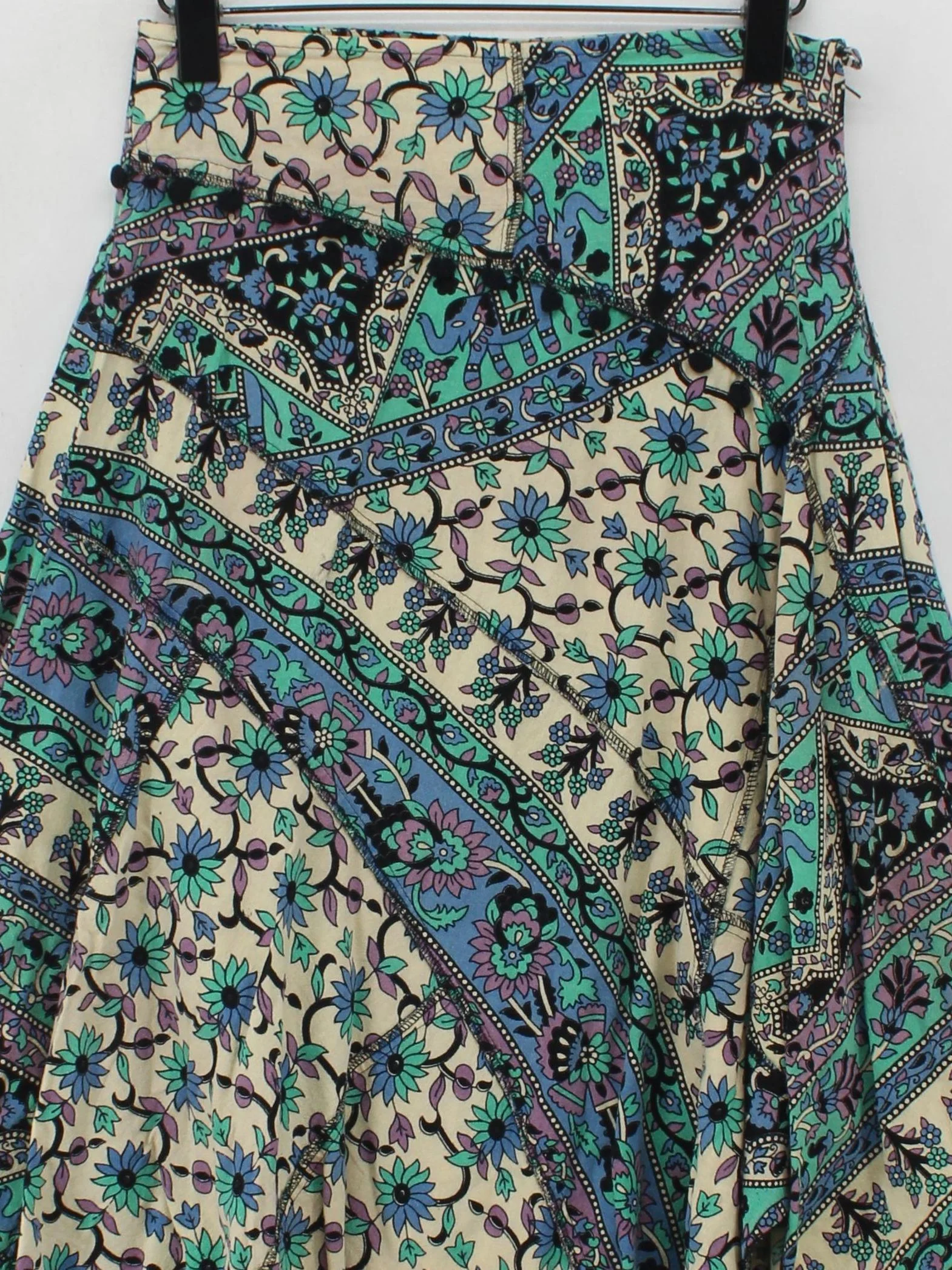 Joe Browns Women's Midi Skirt S Multi Floral 100% Cotton Midi A-Line - Image 3