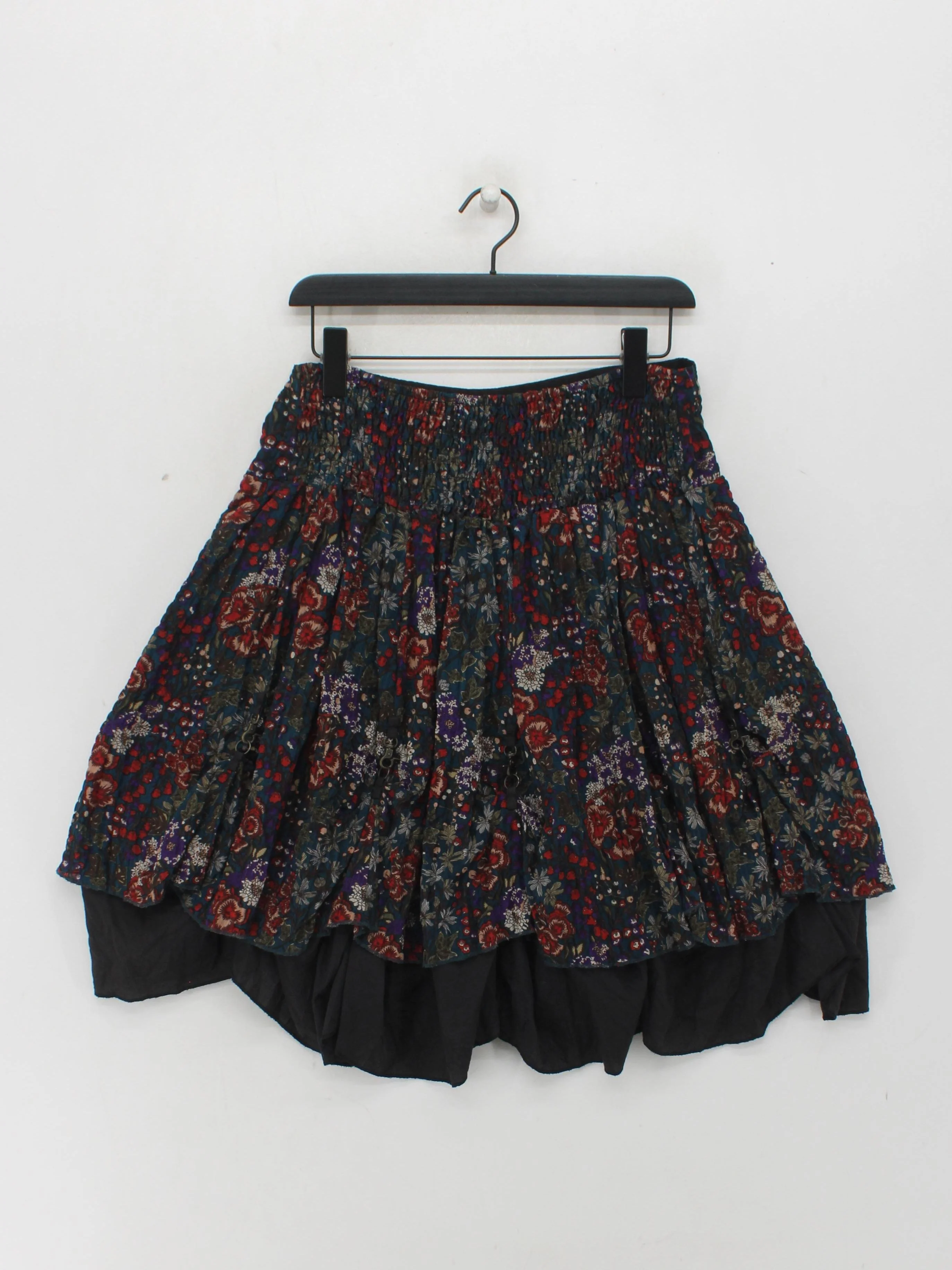Joe Browns Women's Mini Skirt UK 18 Multi Polyester with Cotton Mini - Image 2