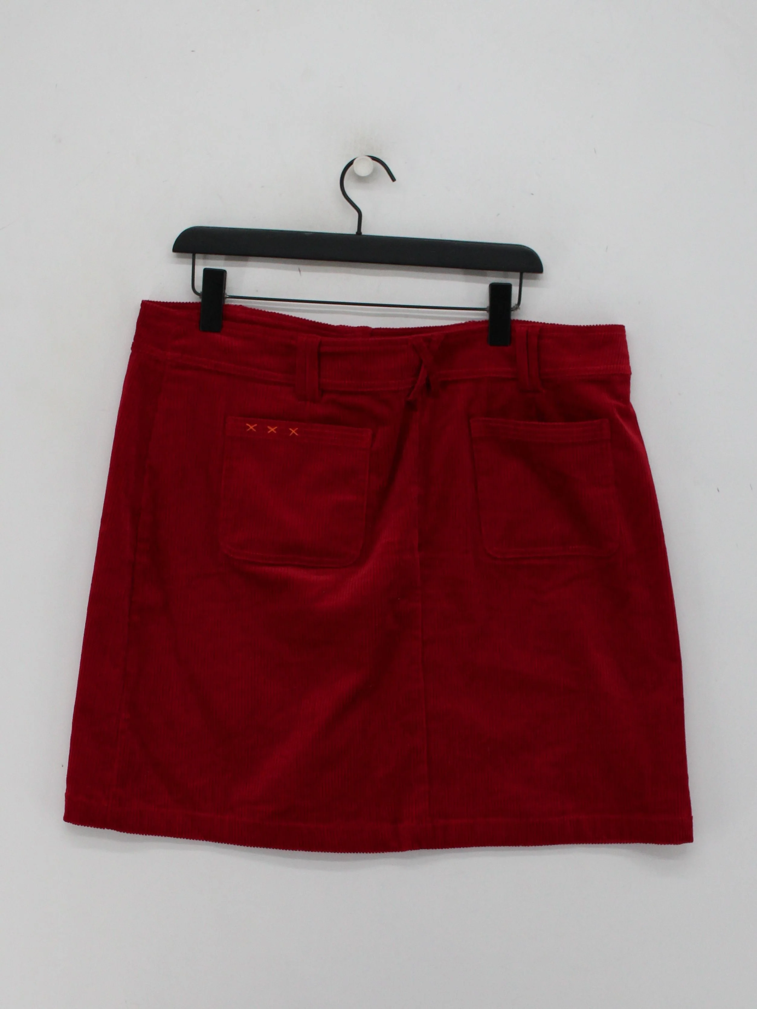 Joe Browns Women's Mini Skirt UK 18 Red 100% Cotton Short Mini - Image 2