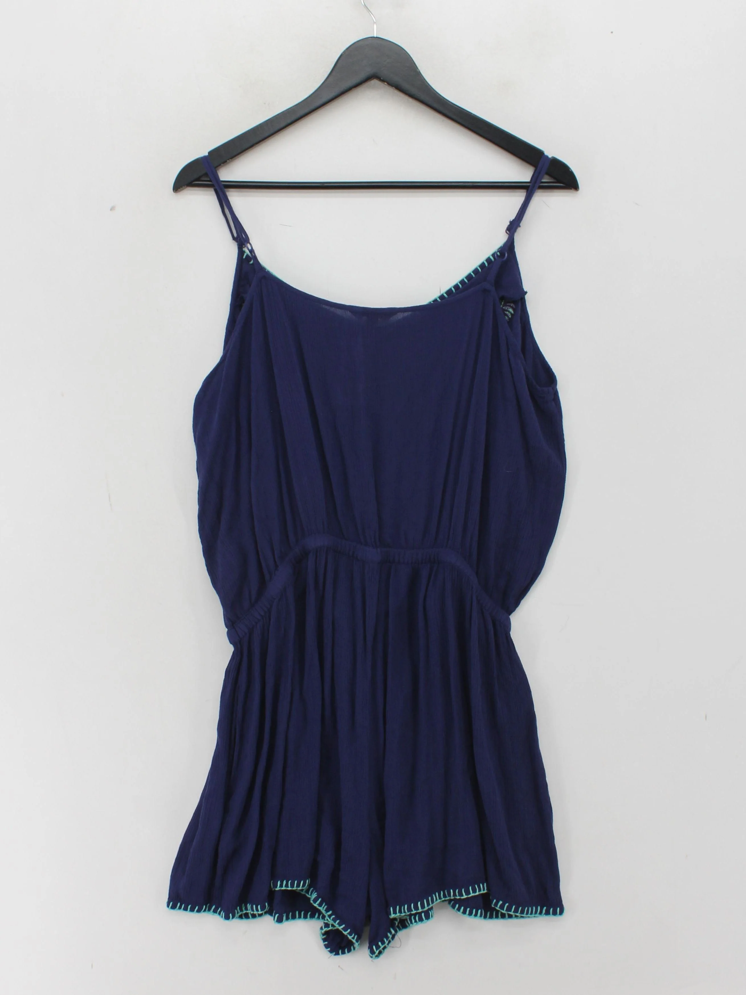 Joe Browns Women's Playsuit UK 20 Blue Viscose with Cotton Playsuit - Image 2