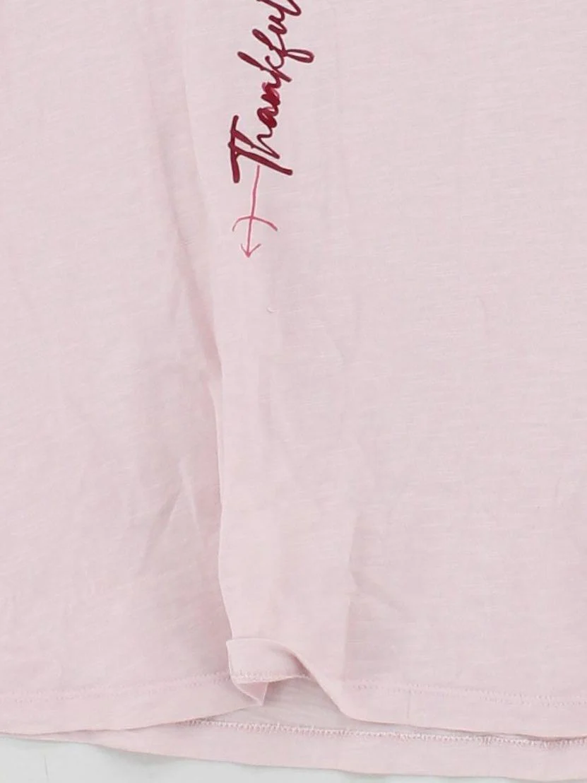 Joe Browns Women's T-Shirt S Pink 100% Cotton Basic - Image 4
