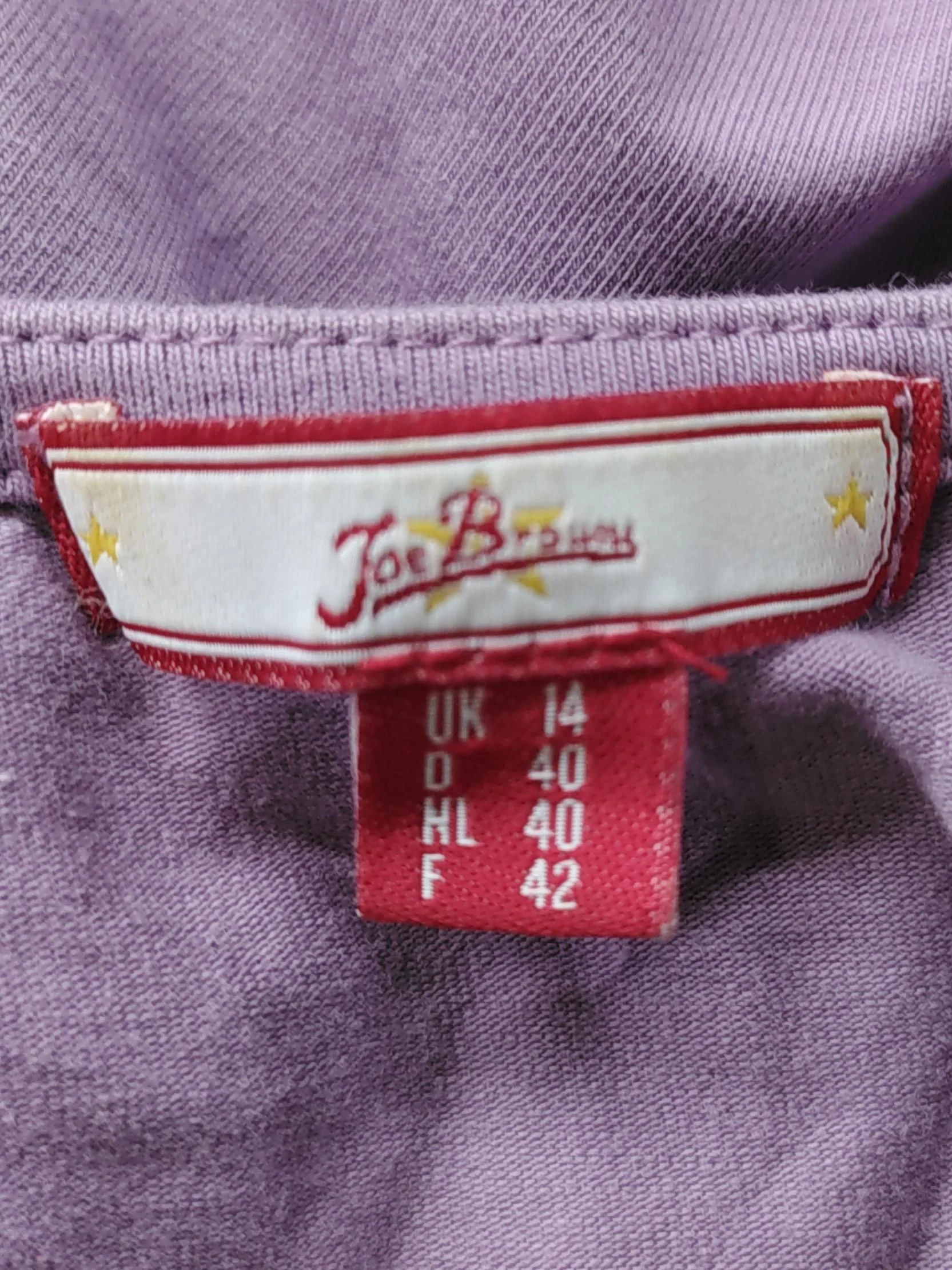 Joe Browns Women's T-Shirt UK 14 Multi Cotton with Elastane Basic - Image 5