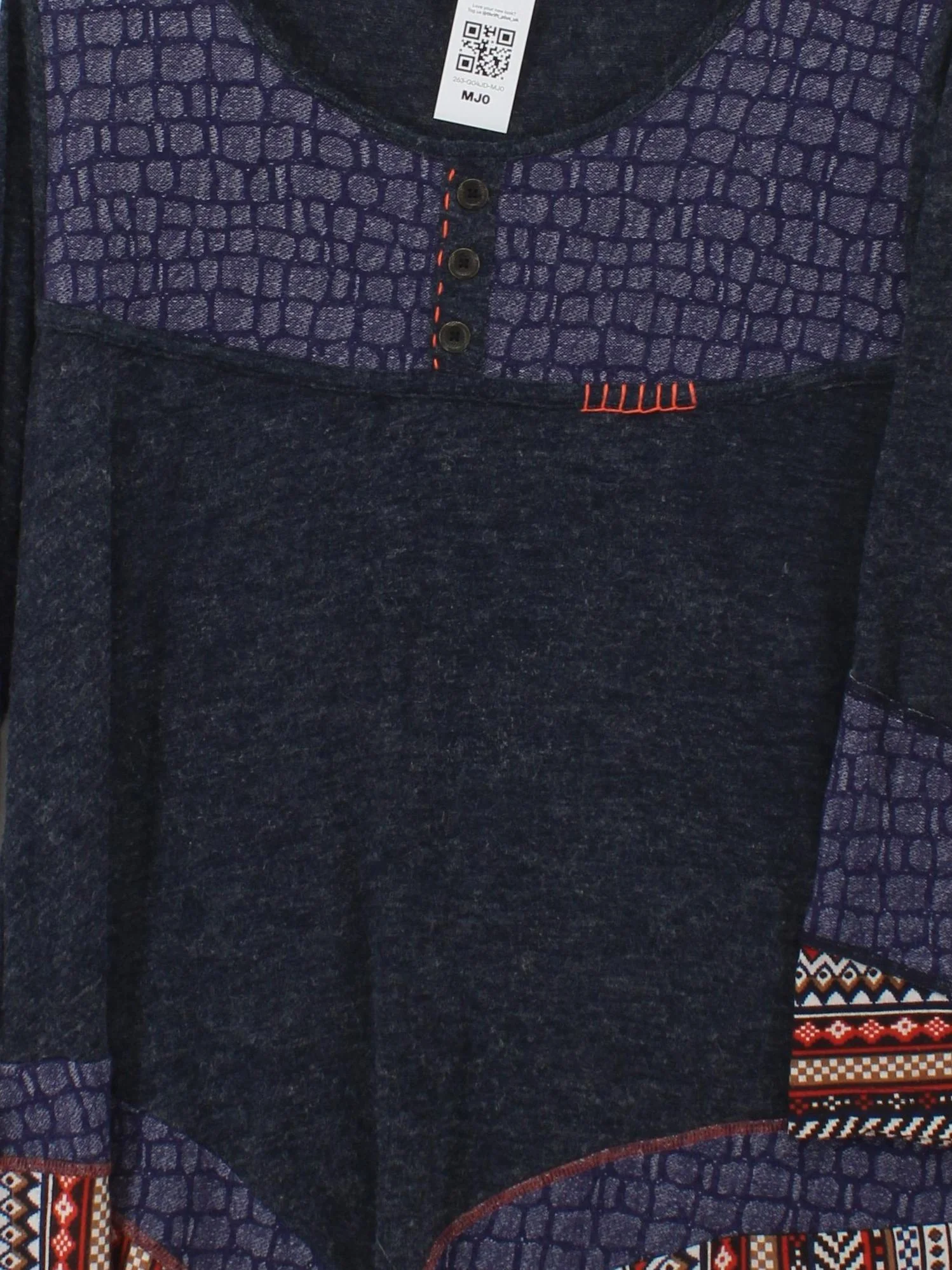 Joe Browns Women's Top L Blue Polyester - Image 3