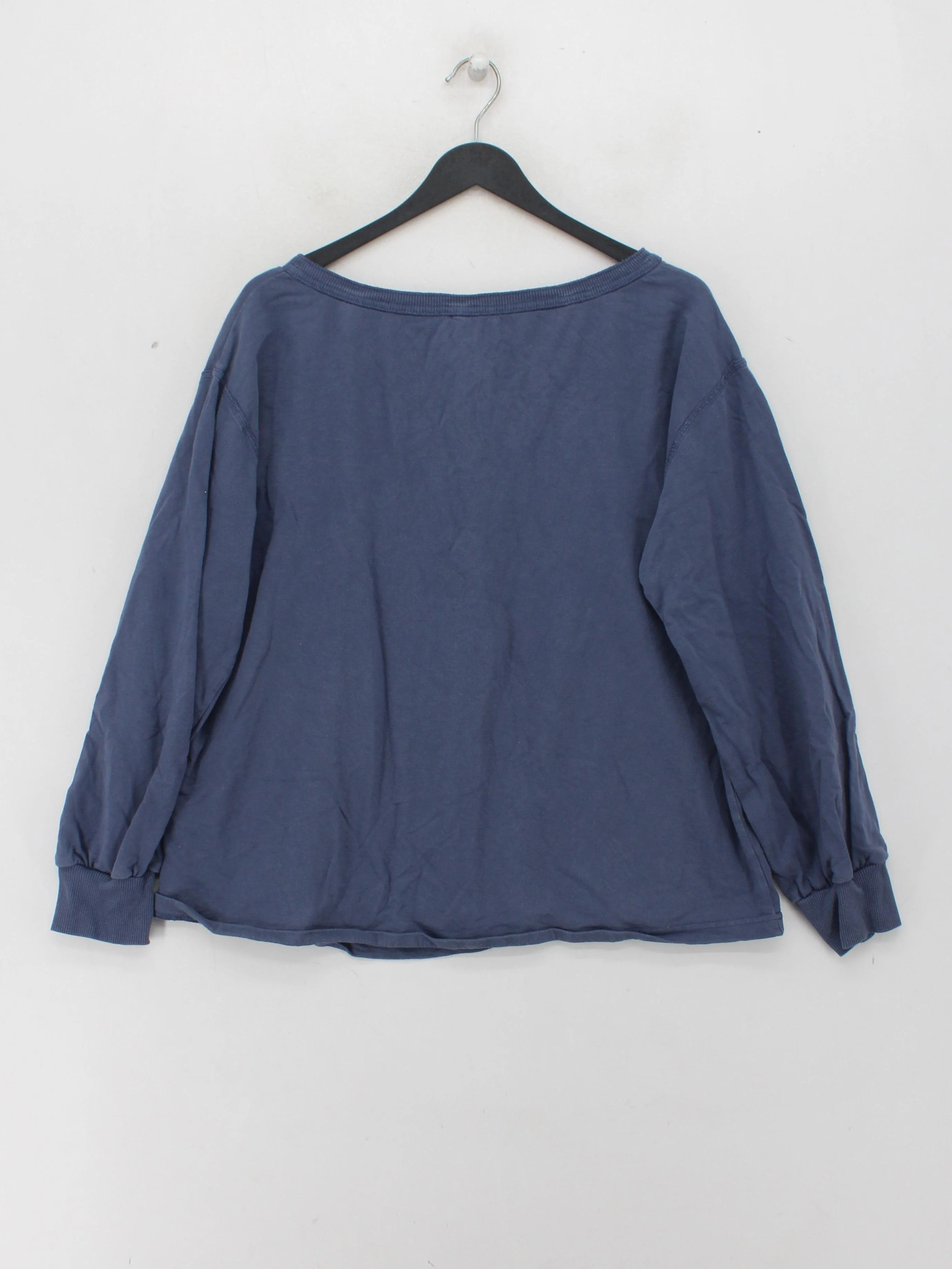 Joe Browns Women's Top UK 18 Blue Cotton with Elastane Basic - Image 2