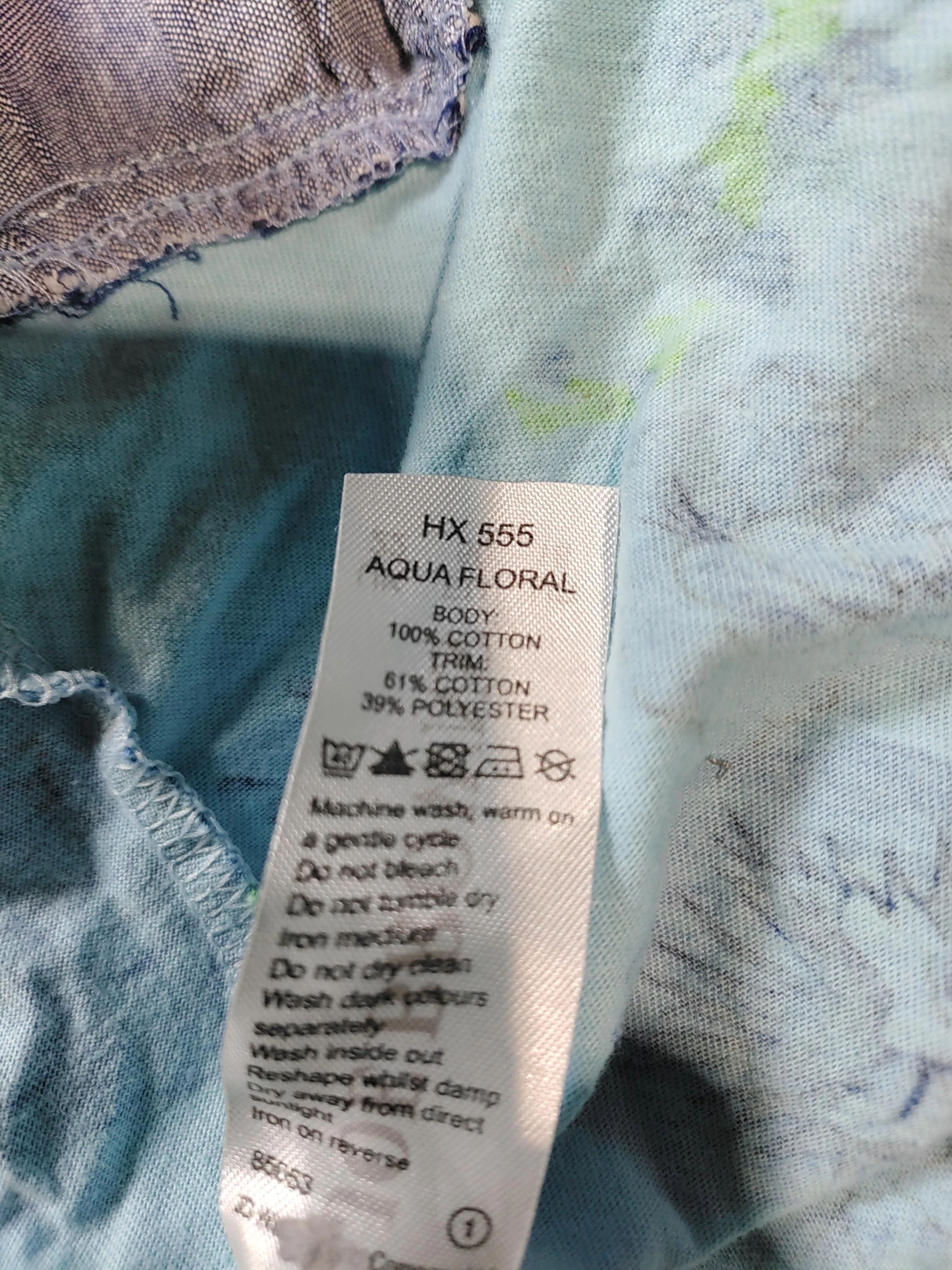 Joe Browns Women's Top UK 22 Blue Cotton with Polyester Tunic - Image 6