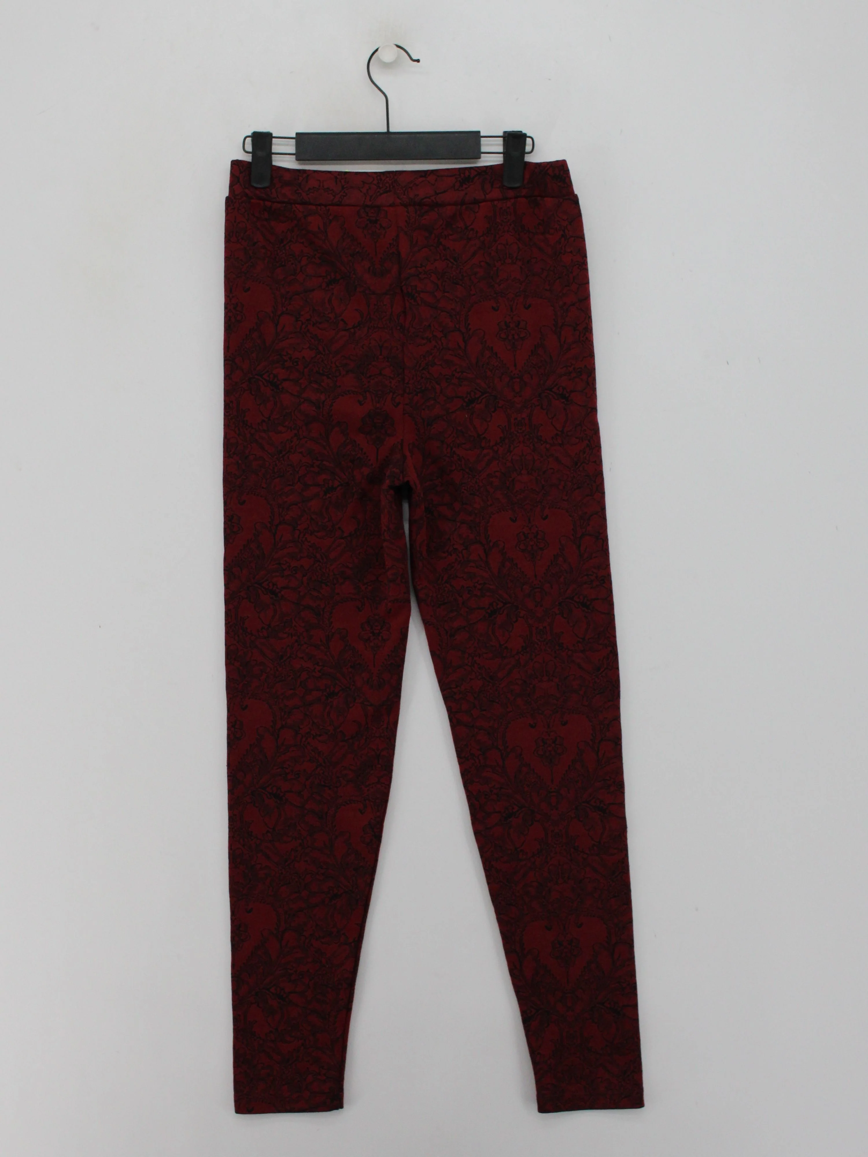 Joe Browns Women's Trousers M Red Polyester with Elastane Tapered Sweatpants - Image 2