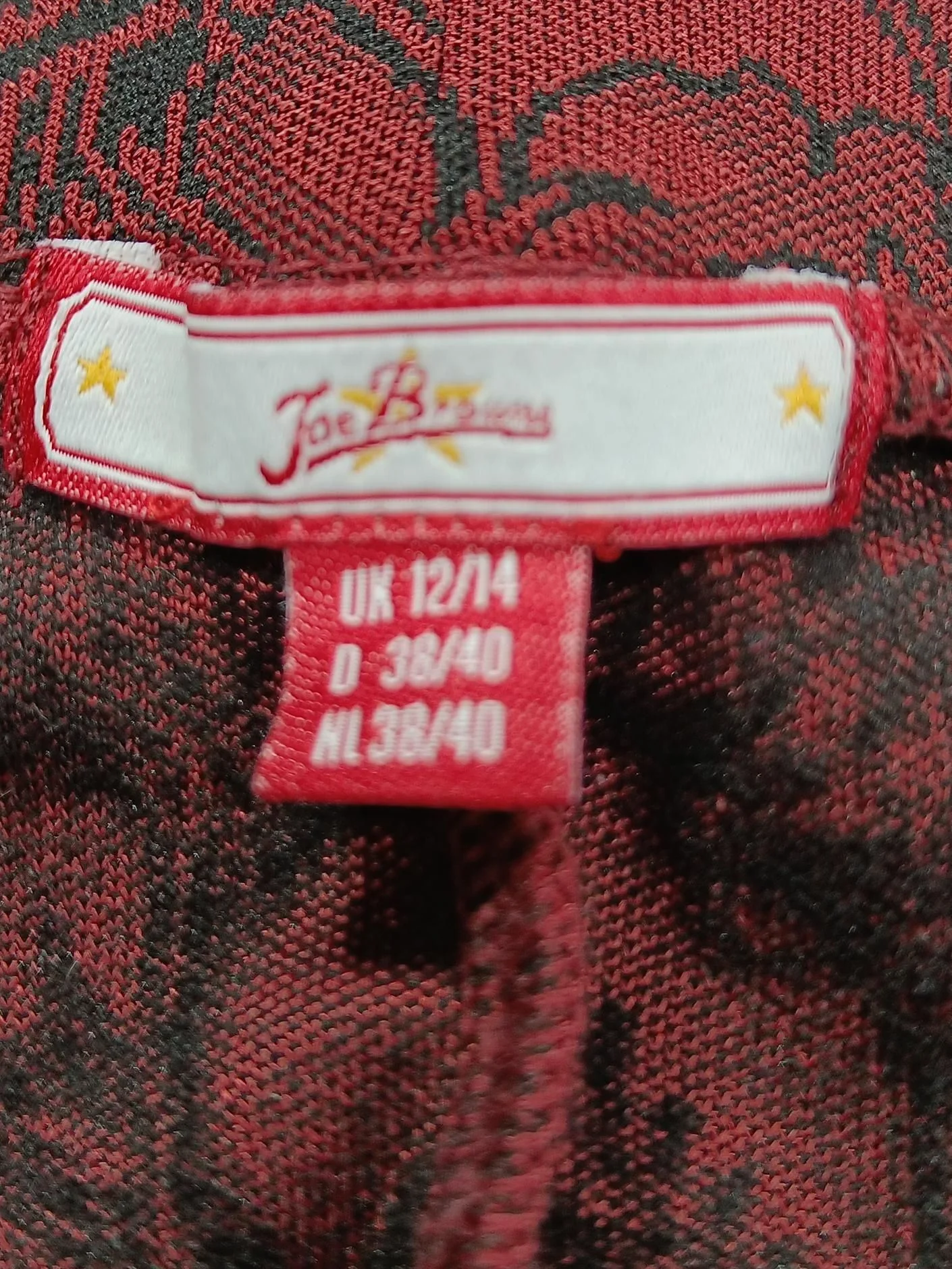 Joe Browns Women's Trousers M Red Polyester with Elastane Tapered Sweatpants - Image 5