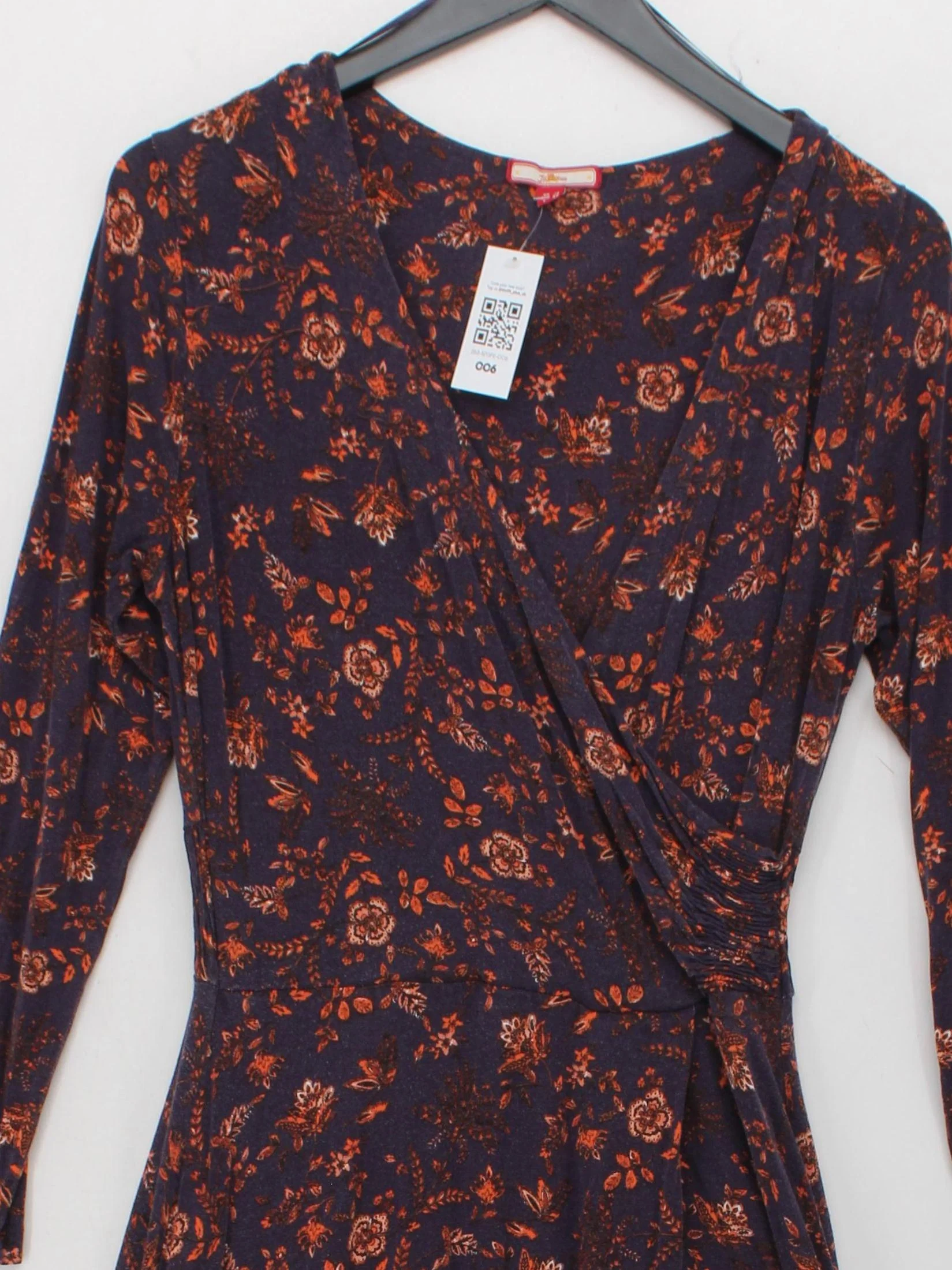 Joe Browns Wrap Midi Dress UK12 in Blue - Image 3