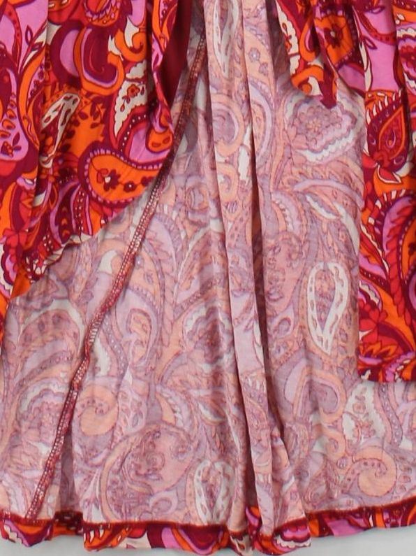 Joe Browns Wrap Midi Dress UK20 in Red - Image 4