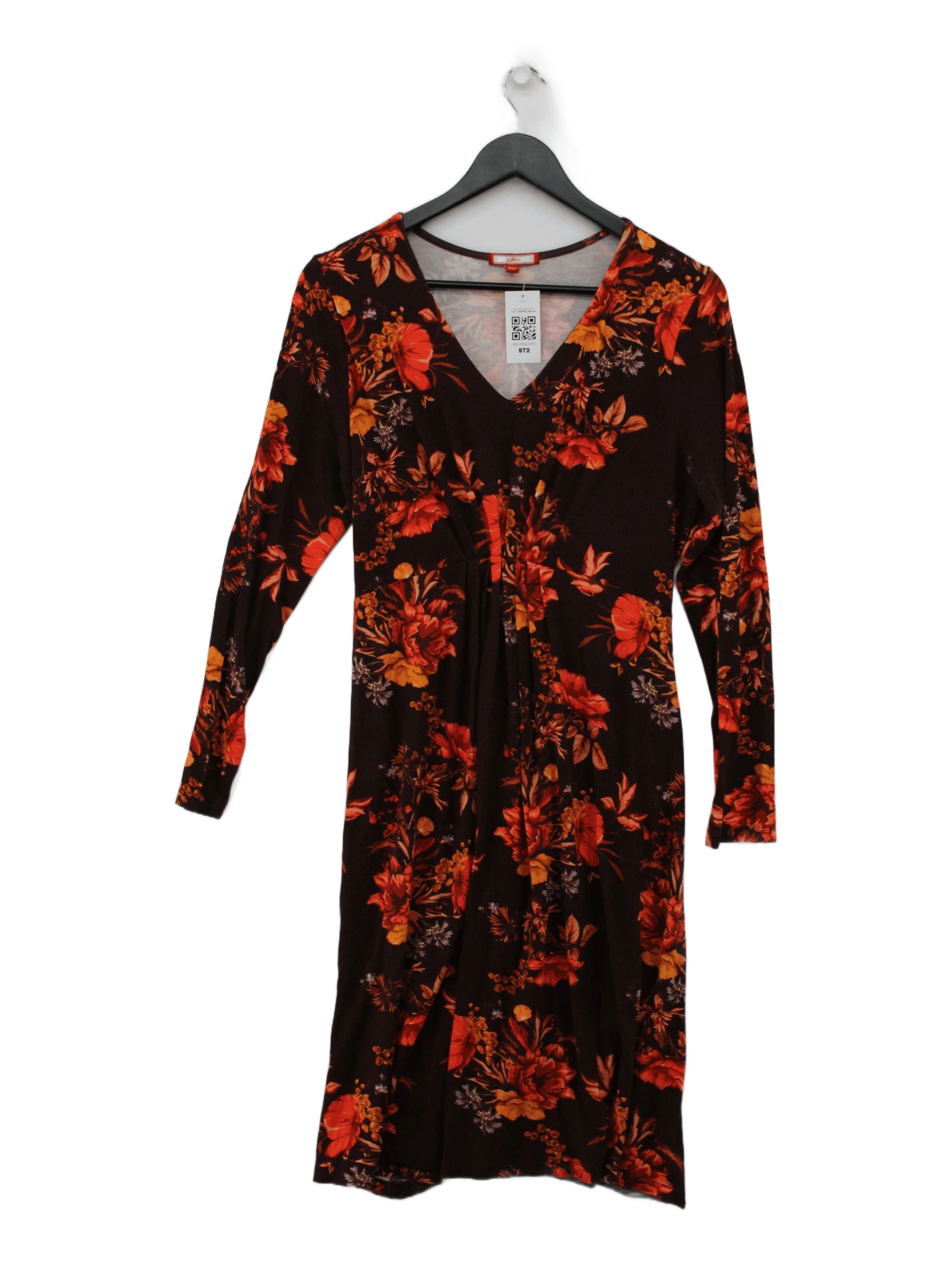 Joe Browns Wrap Mini Dress M in Brown