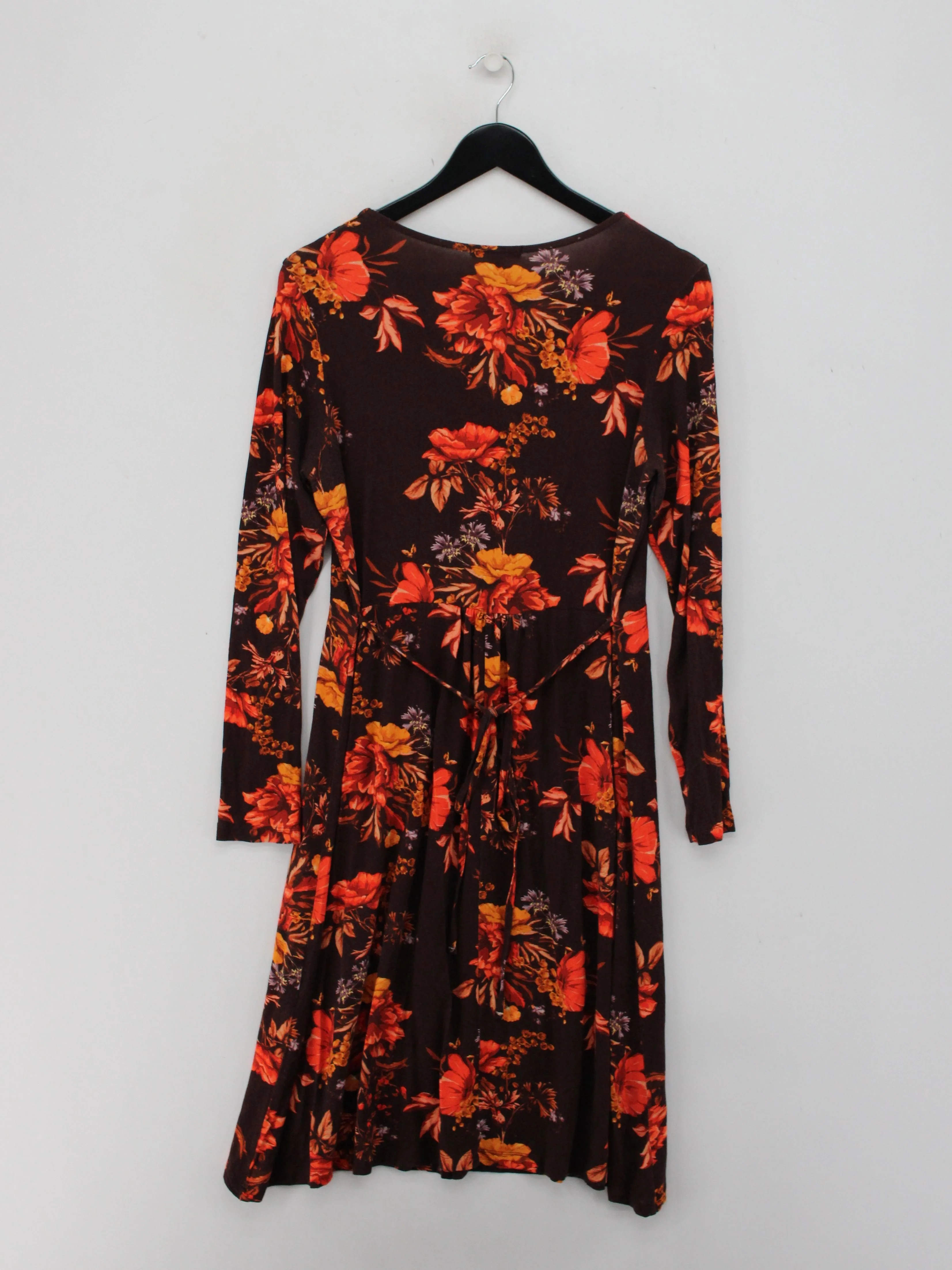 Joe Browns Wrap Mini Dress M in Brown - Image 2