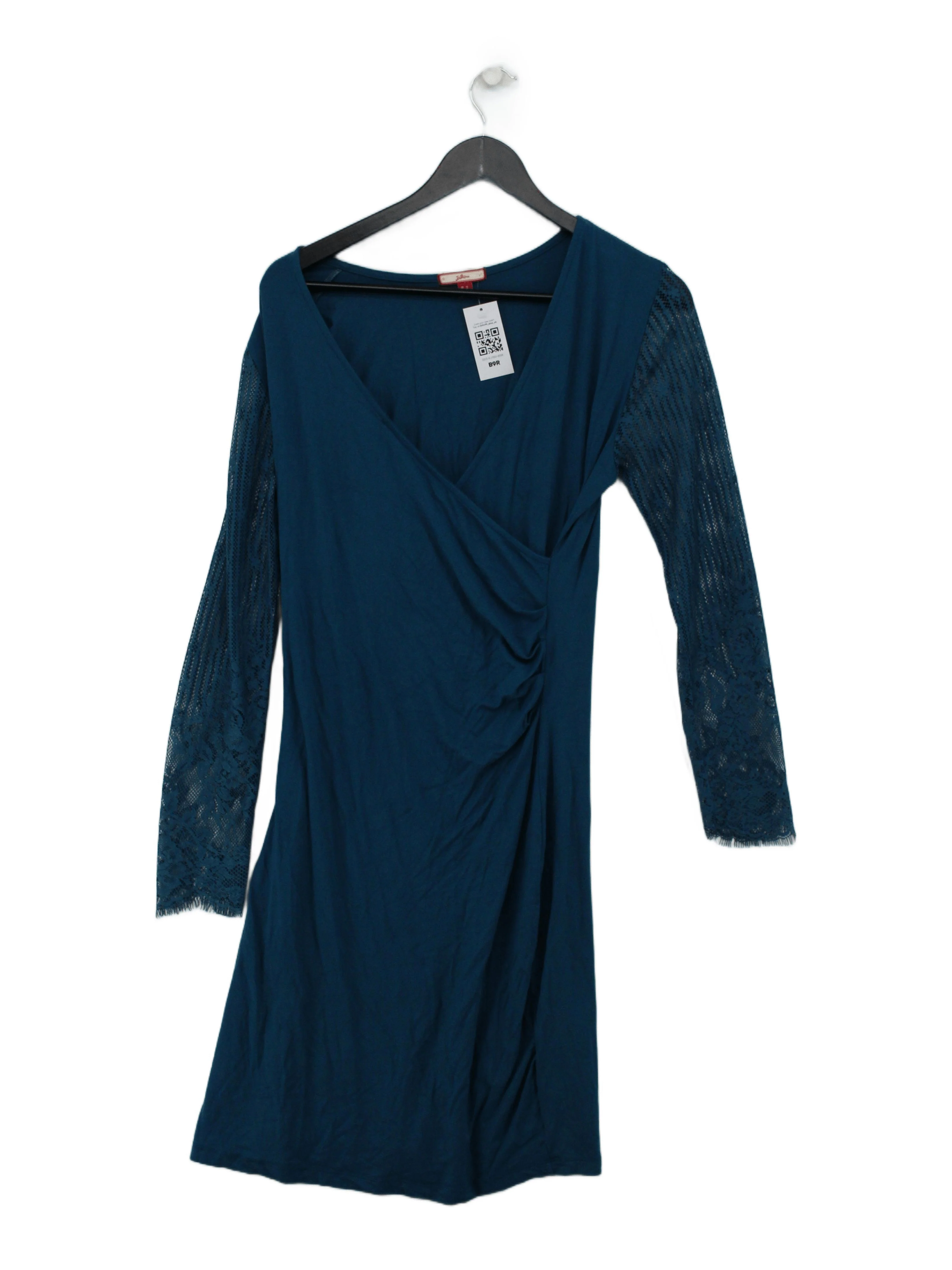 Joe Browns Wrap Mini Dress UK10 in Blue