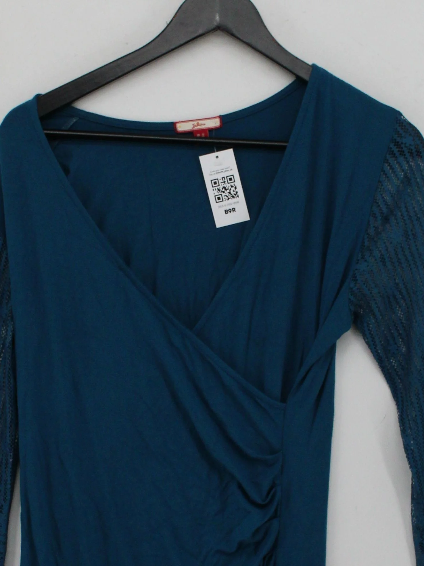 Joe Browns Wrap Mini Dress UK10 in Blue - Image 3