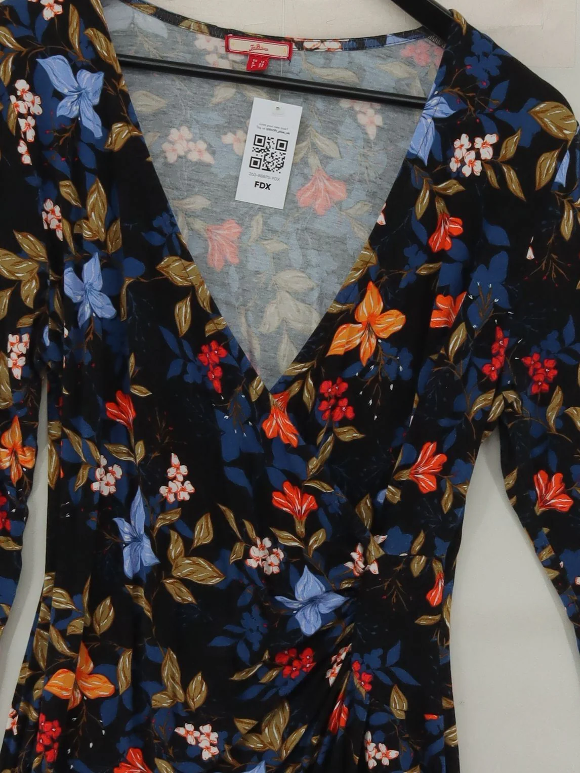 Joe Browns Wrap Mini Dress UK12 in Multi - Image 3