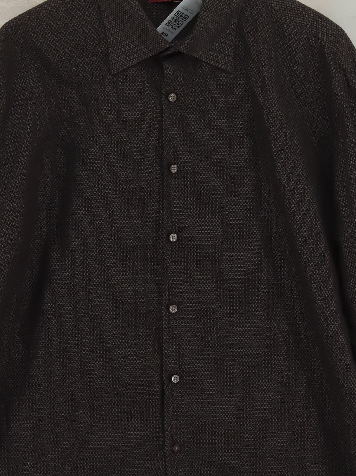 John By John Richmond Men's Shirt XL Brown 100% Cotton Basic - Image 3